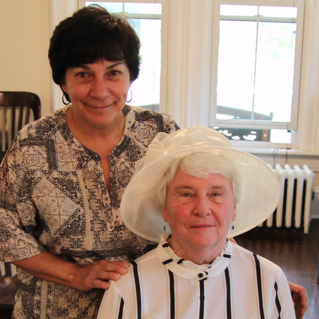 Bev Filkins and Pat Canaday, a trip to the fair — Aug. 2, 2018