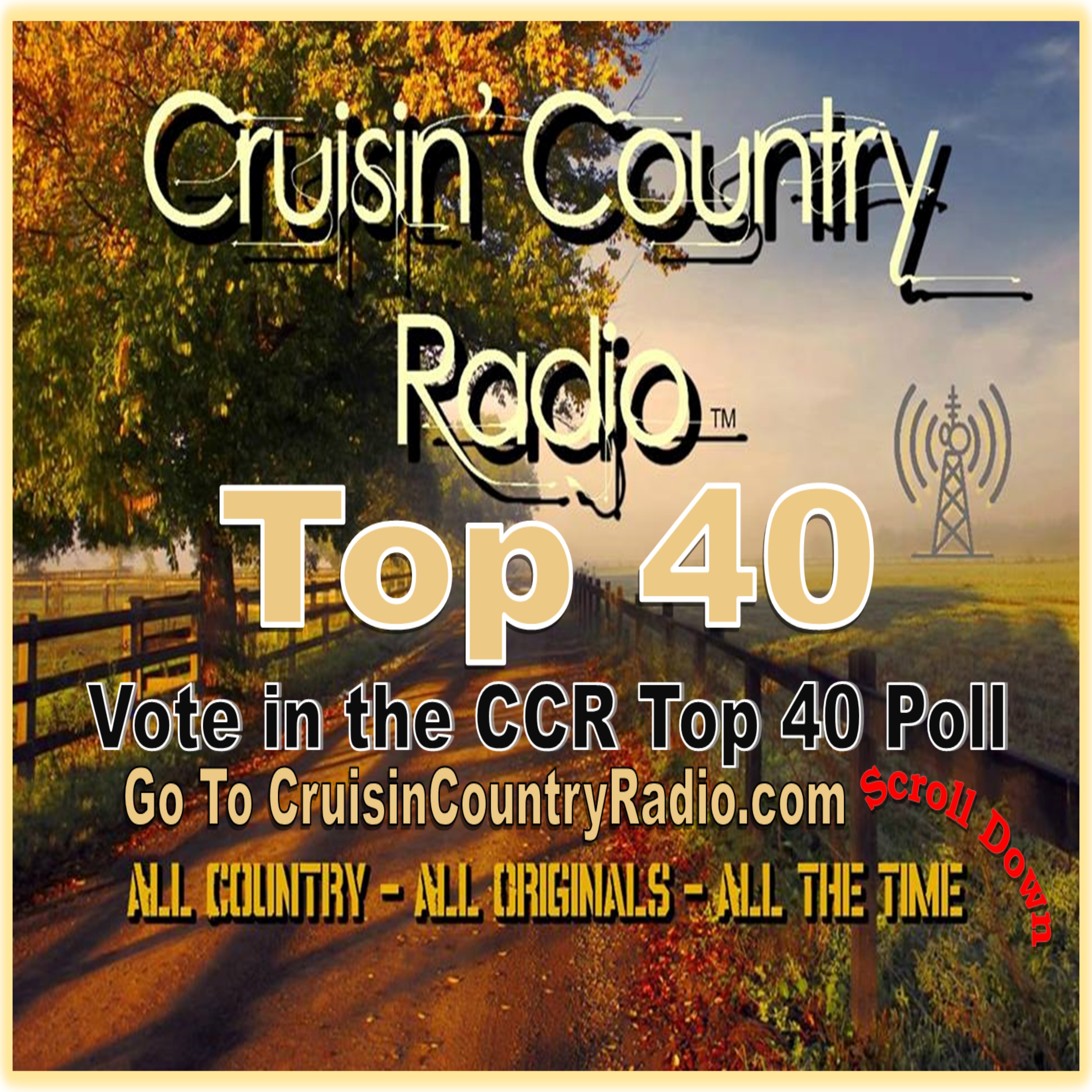 The Cruisin' Country Radio Top 40 Countdown episode artwork
