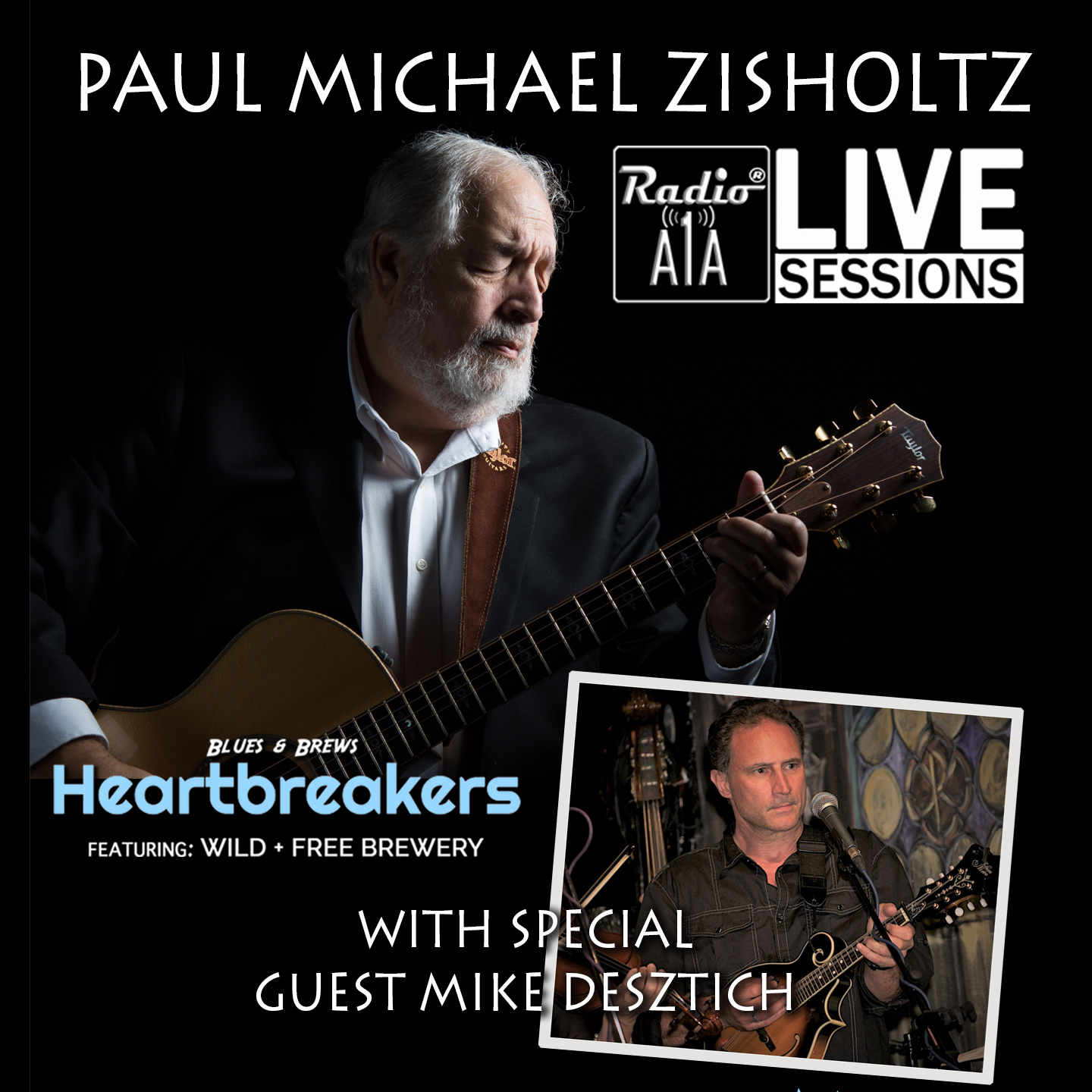 RadioA1A LIVE Sessions Presents Paul Michael Zisholtz episode artwork