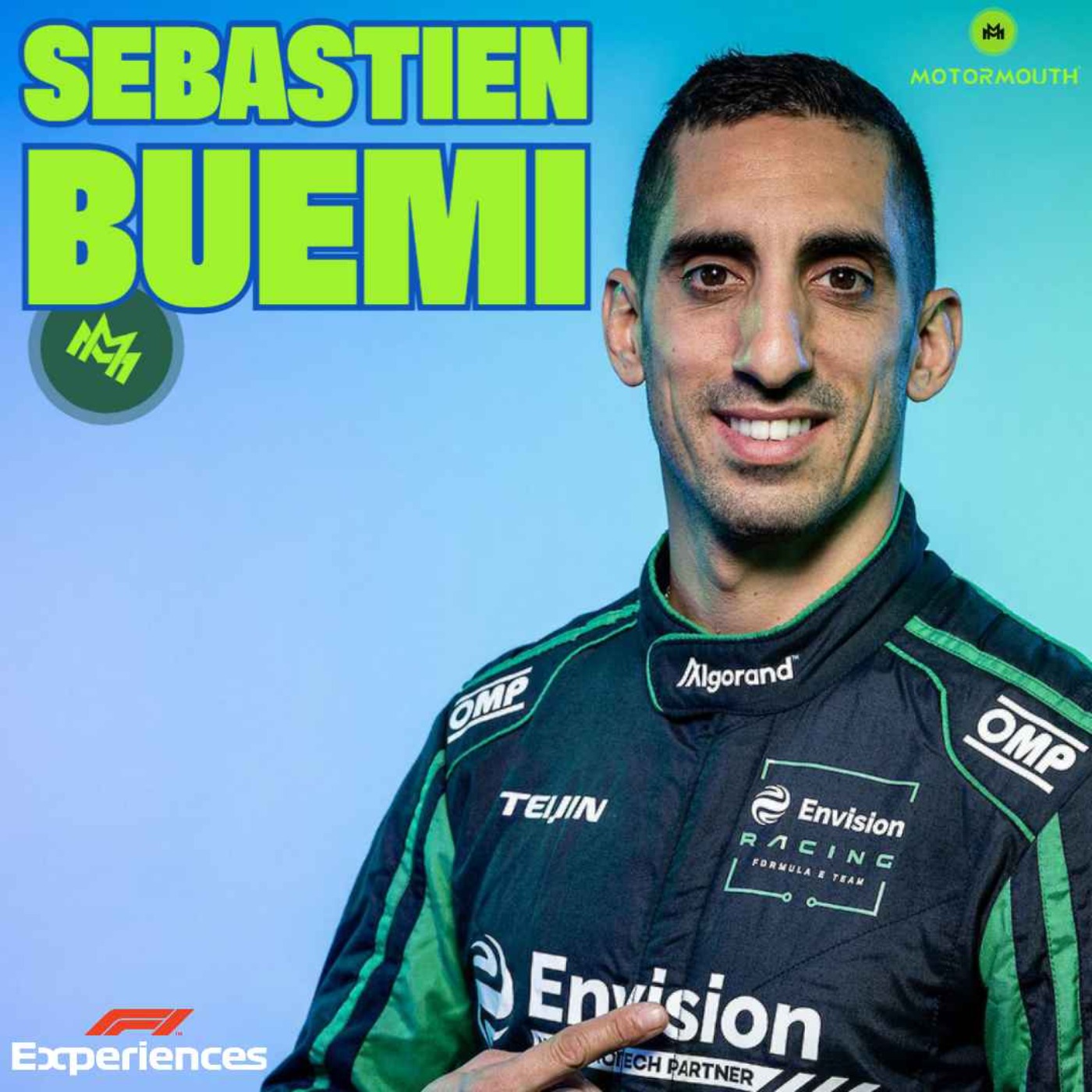 cover art for Ep 137 with Sebastien Buemi (Formula E driver)