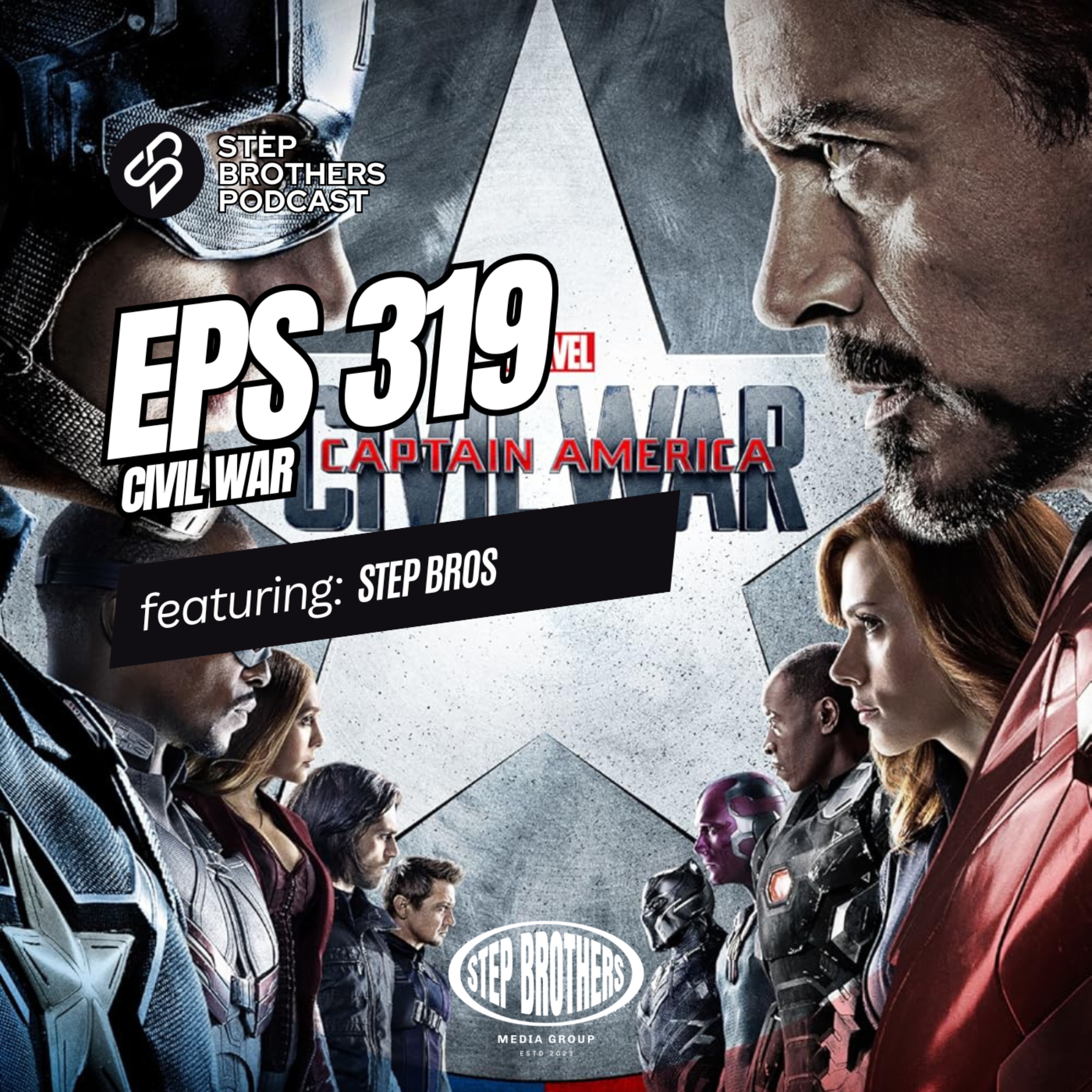 Episode 319:Civil War episode artwork