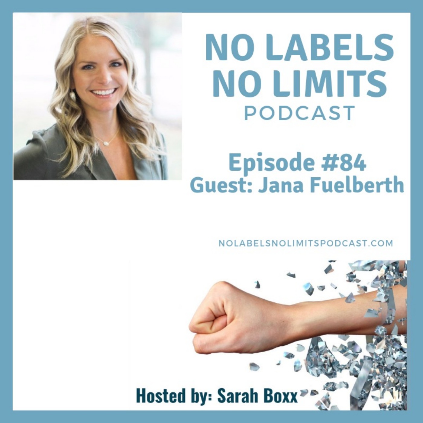 Episode 84 - No Labels, No Limits podcast with Jana Fuelberth
