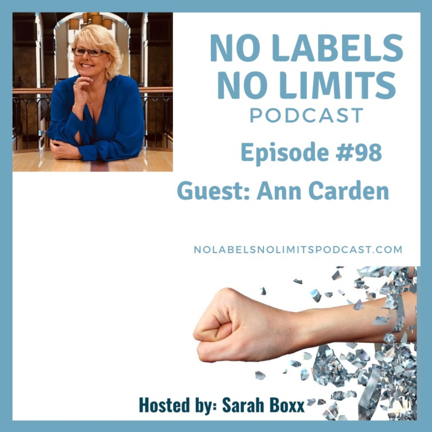 Episode 98 - No Labels, No Limits podcast with Ann Carden