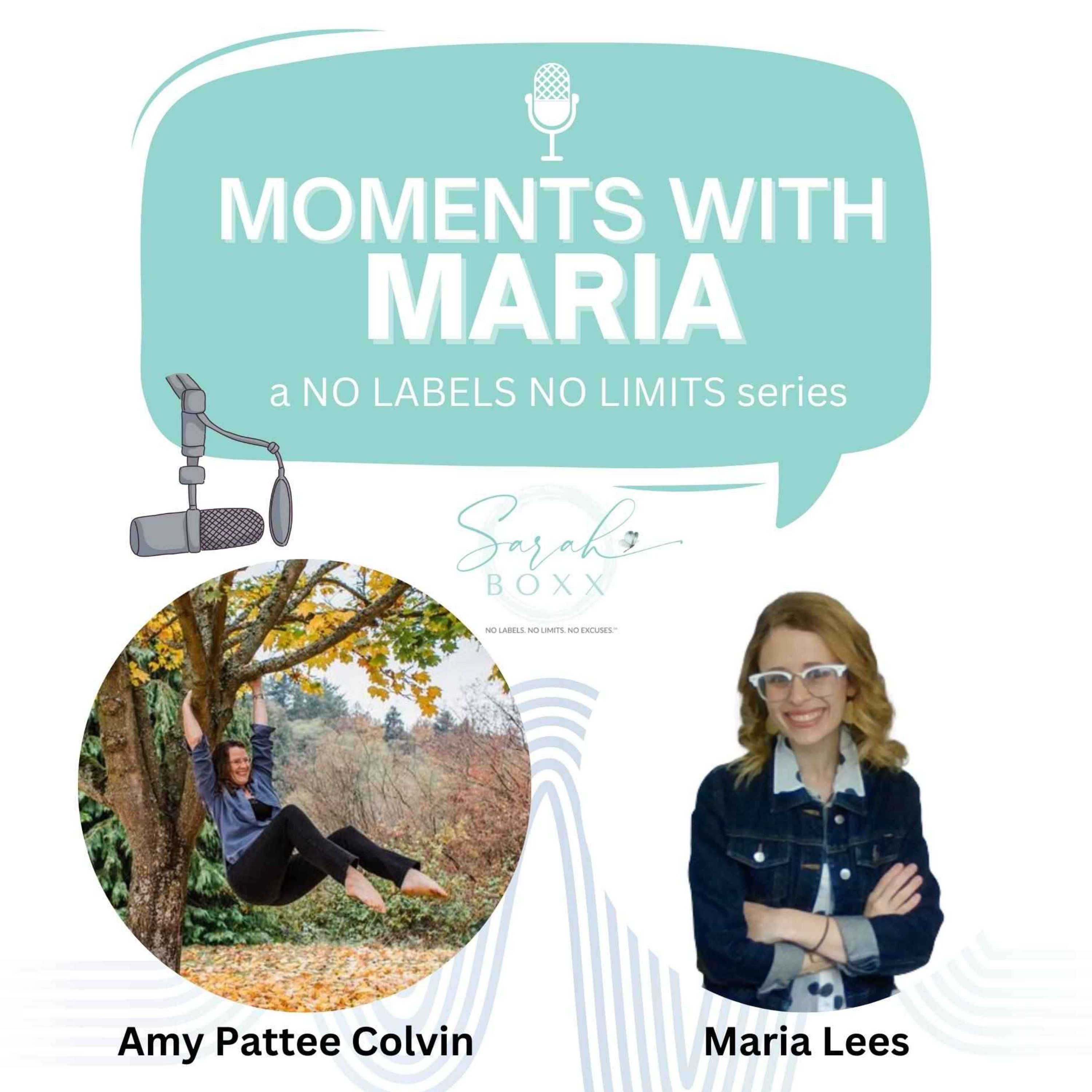 cover art for 270 - Moments with Maria - featuring Amy Pattee Colvin