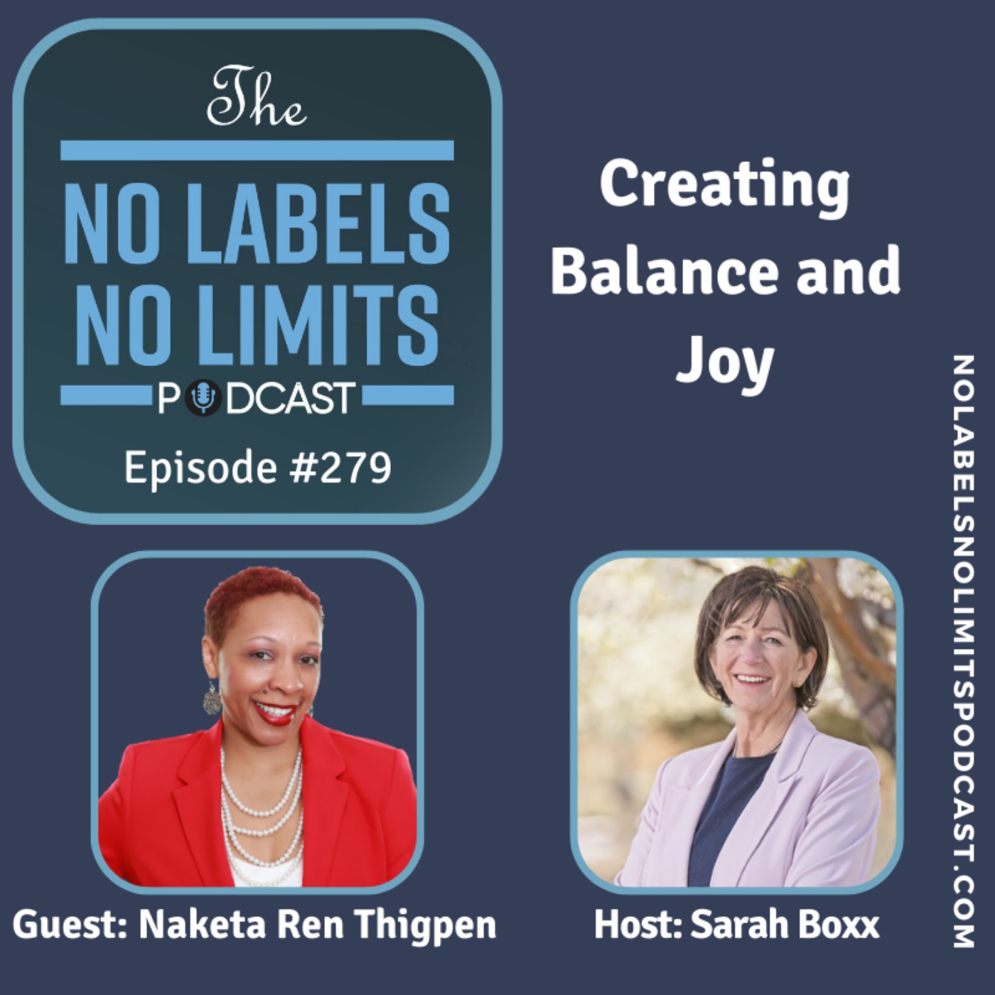 279 - Creating Balance and Joy with Naketa Ren Thigpen