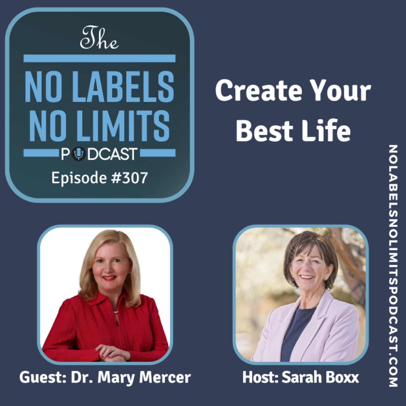 cover art for 307 - Create Your Best Life with Dr. Mary Ann Mercer