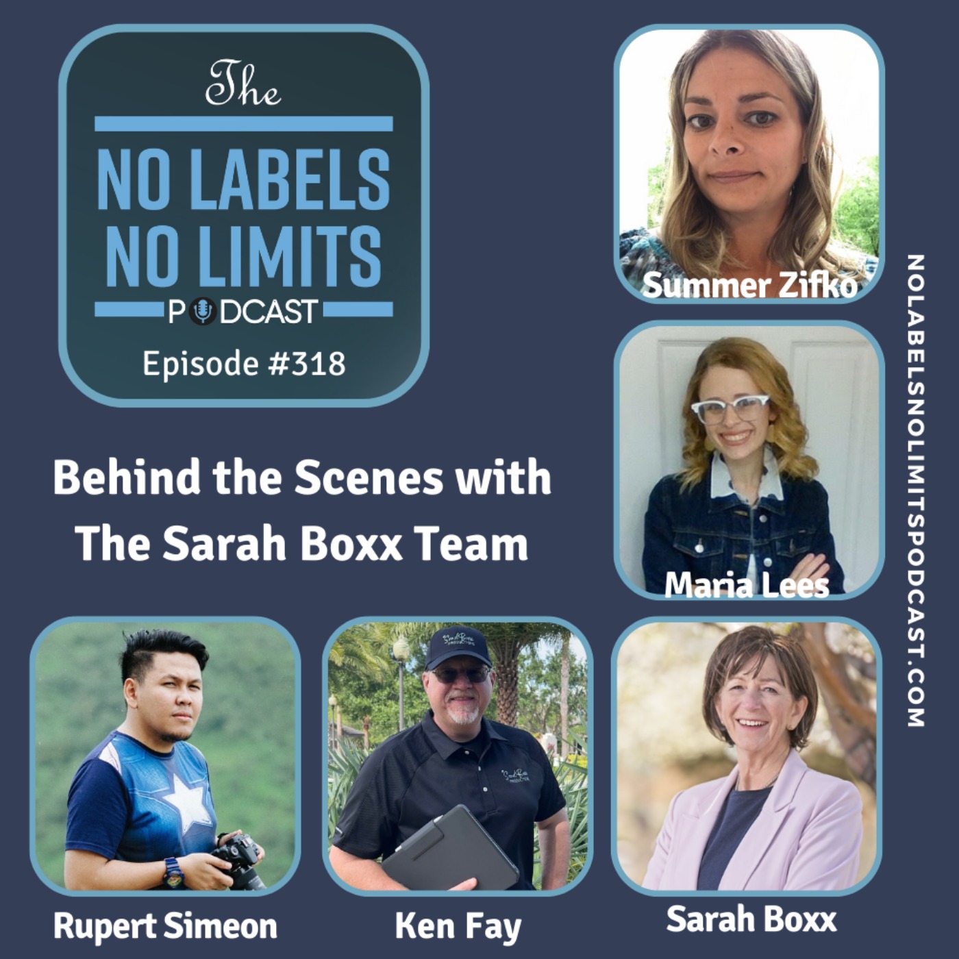 cover art for 318 -  Behind the Scenes with The Sarah Boxx Team