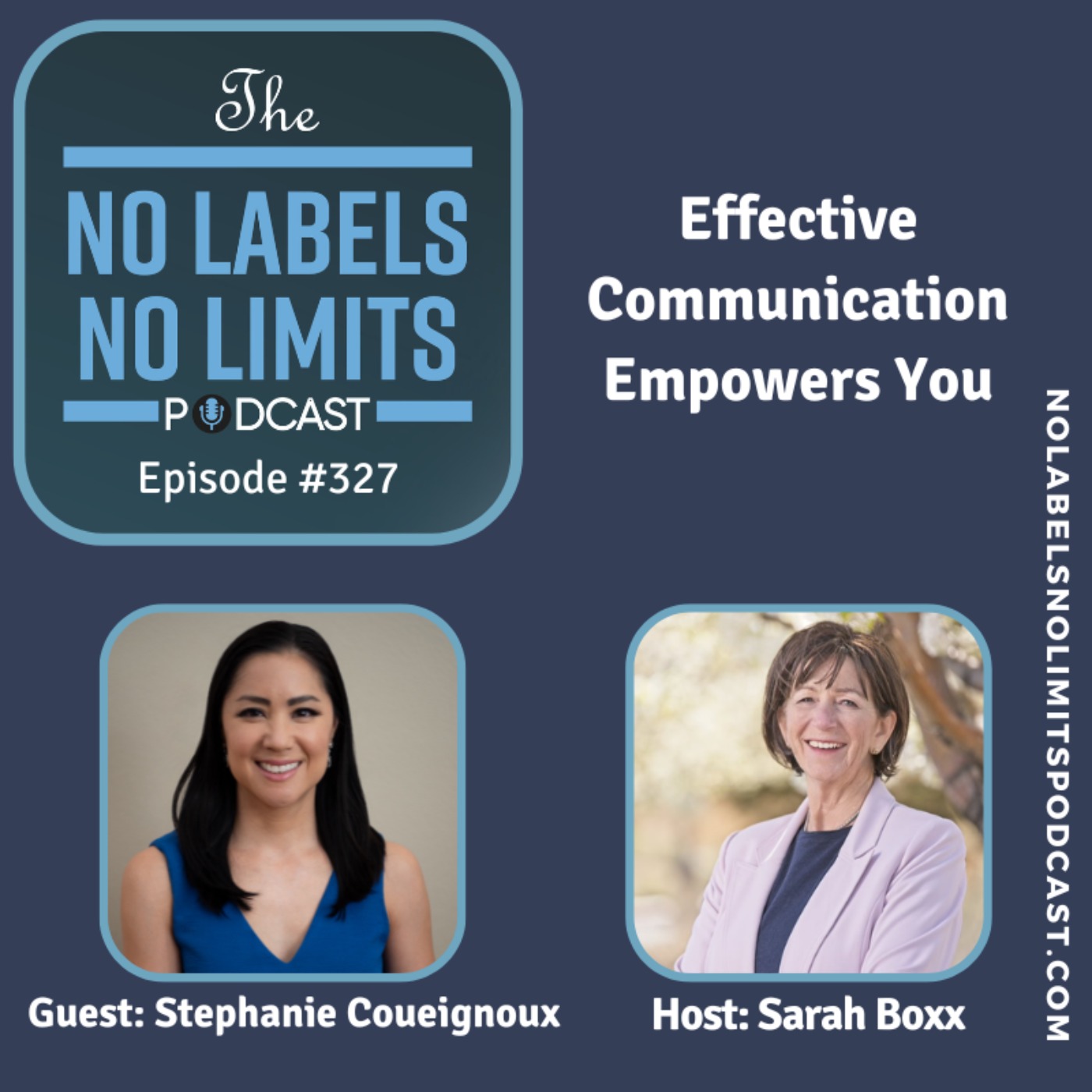 cover art for 327 - Effective Communication Empowers You with Stephanie Coueignoux