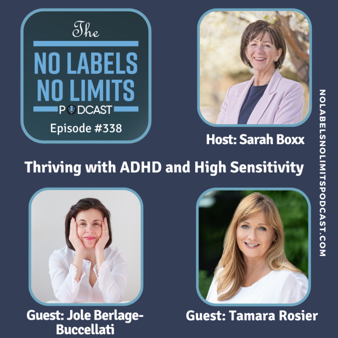 338 - Thriving with ADHD and High Sensitivity featuring Jole and Tamara