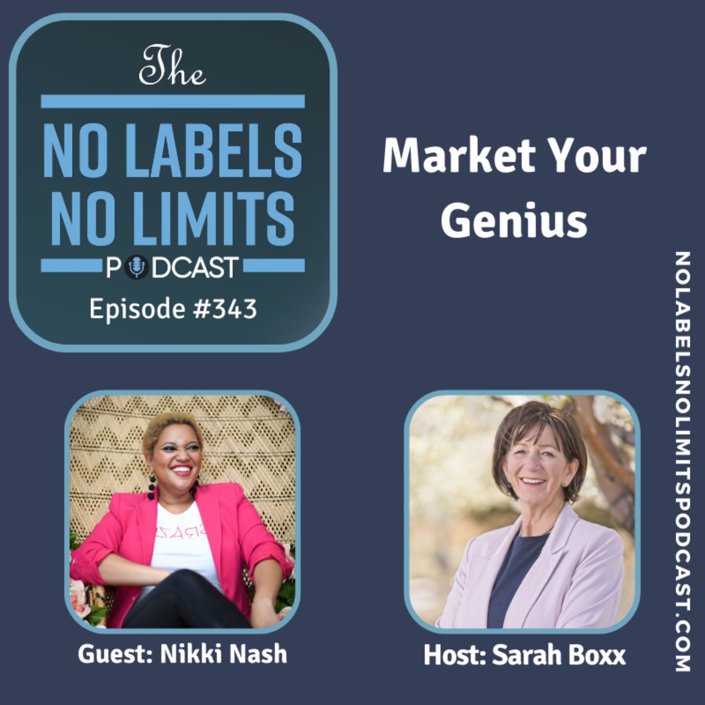 cover art for 343 - Market Your Genius with Nikki Nash
