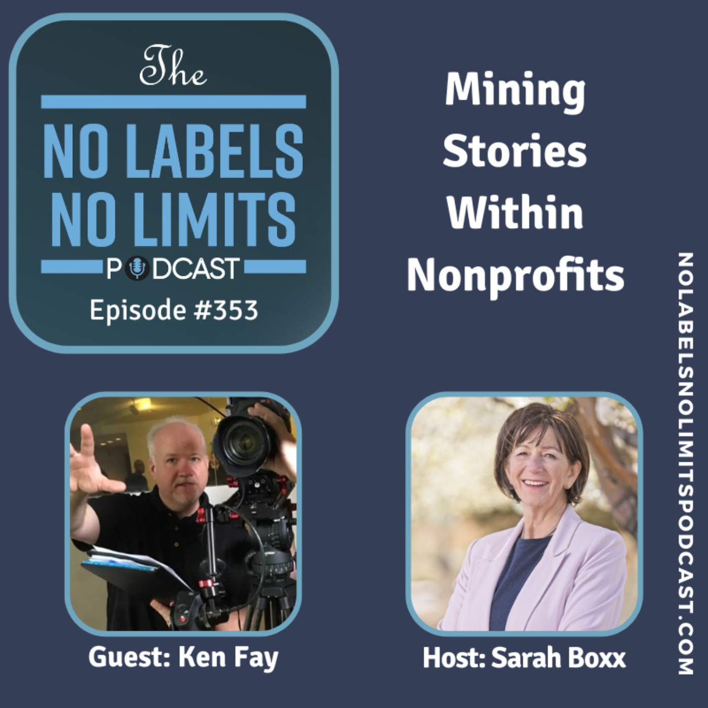 cover art for 353 - Mining Stories Within Nonprofits with Ken Fay
