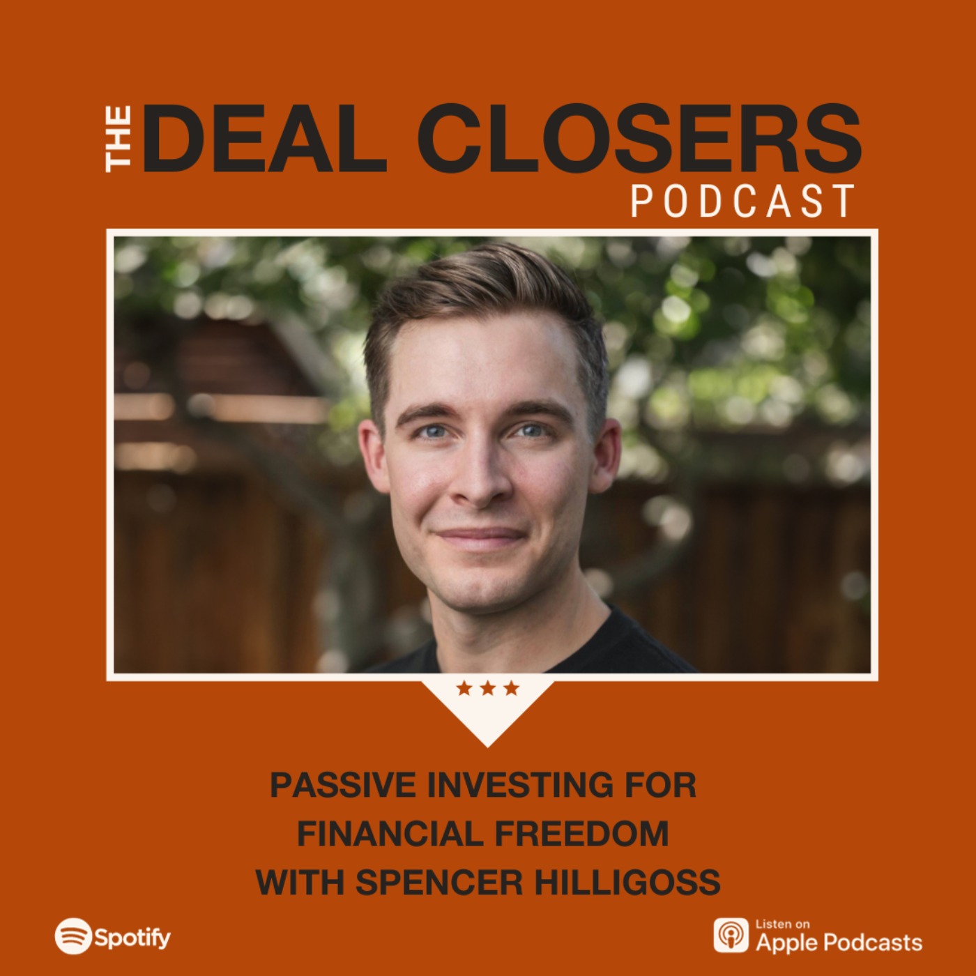 cover art for Passive Investing for Financial Freedom, with Spencer Hilligoss