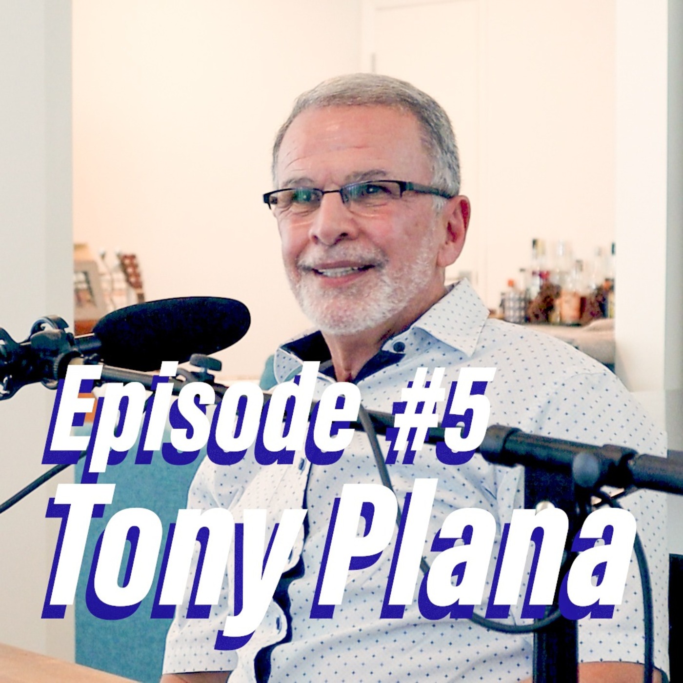 cover art for Episode #5 with Tony Plana