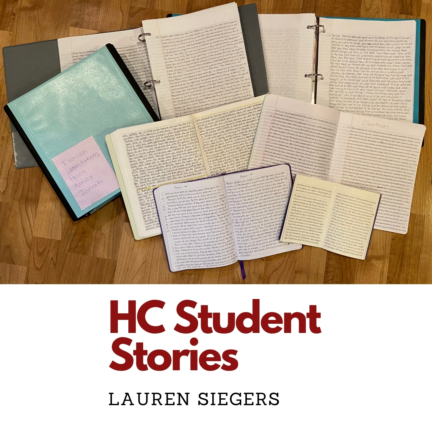 Lauren Siegers - Writing the Bible