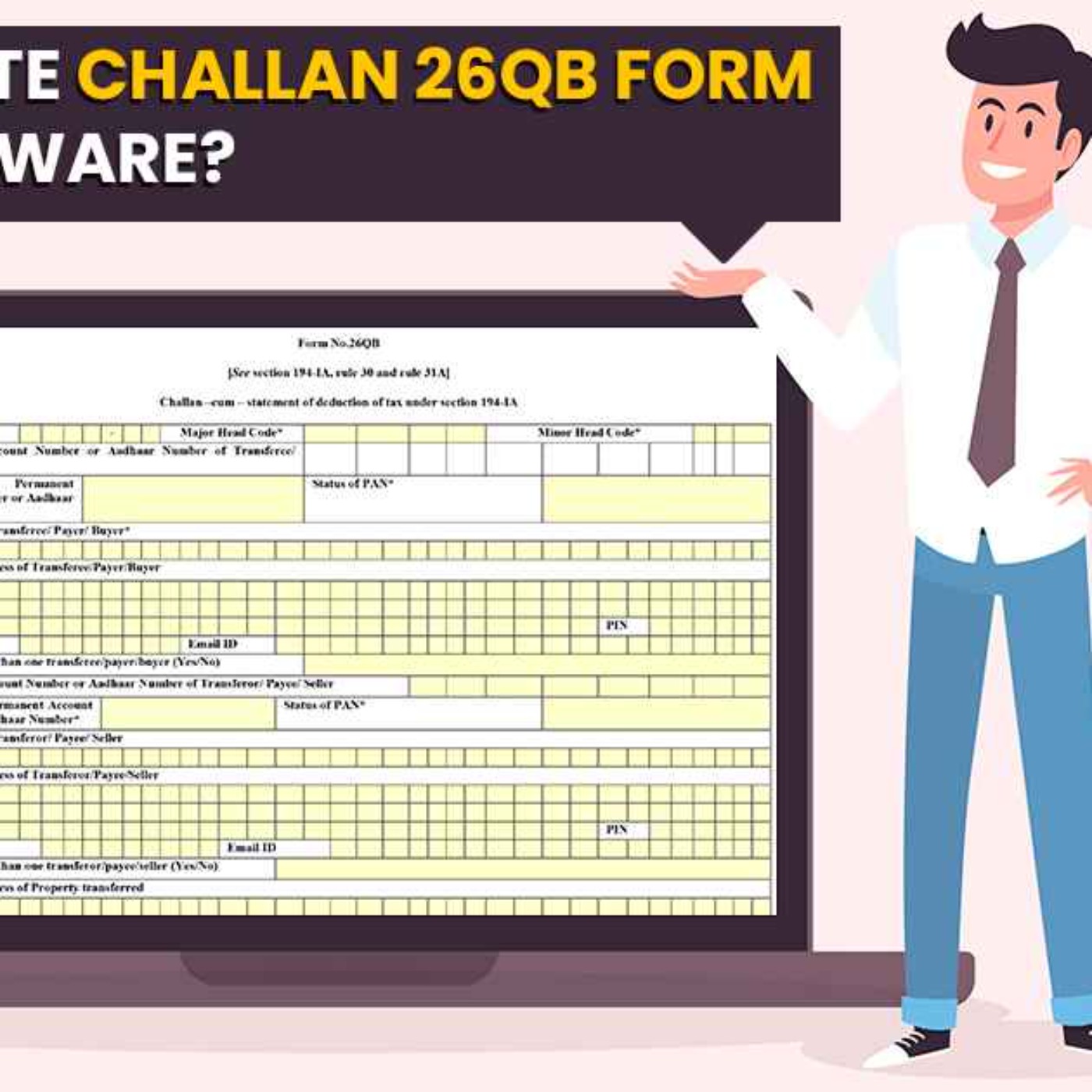 how-to-generate-payment-challan-26qb-form-by-gen-e-tds-software-tax