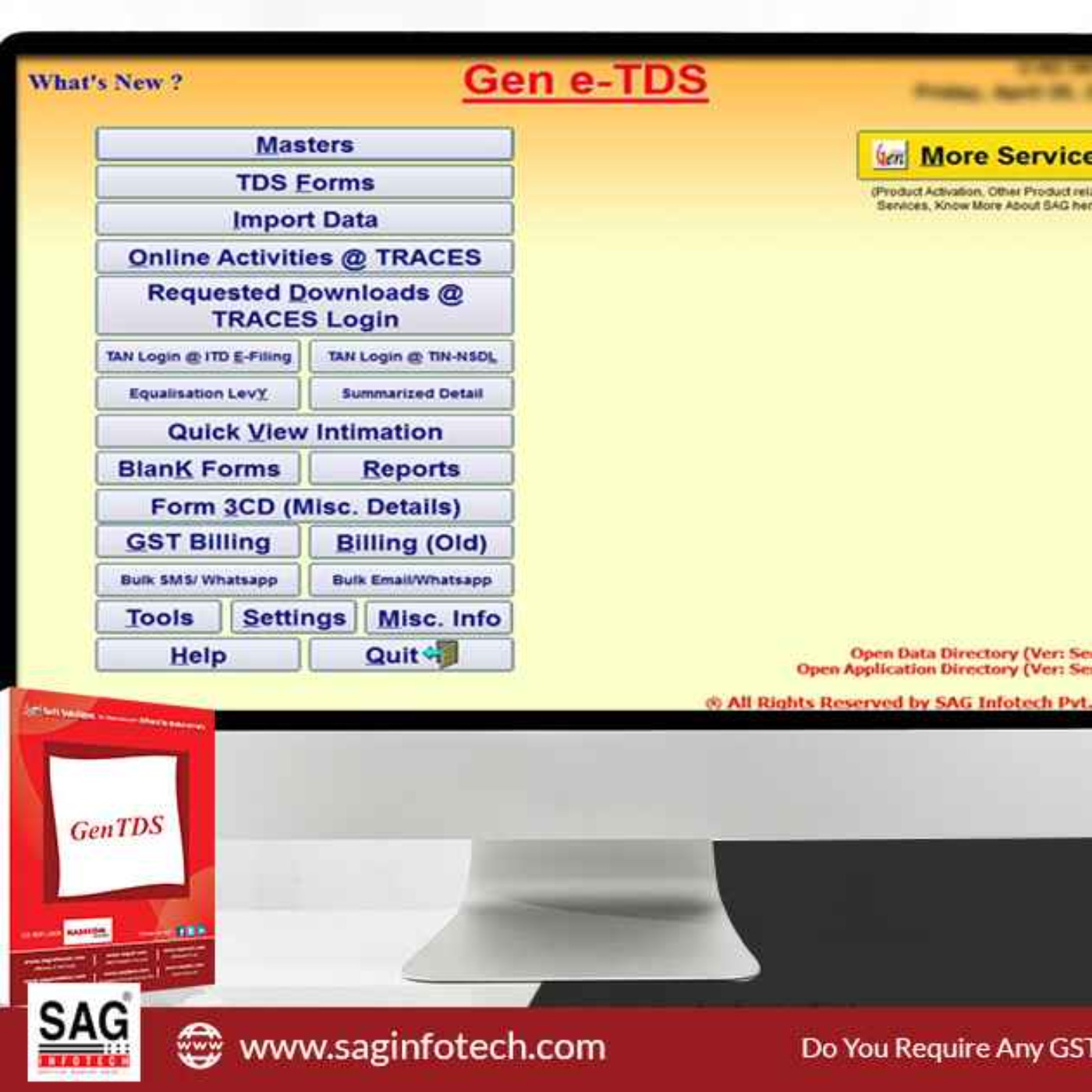 cover art for Easy Steps to Download and Install Gen TDS Return Filing Software on PC