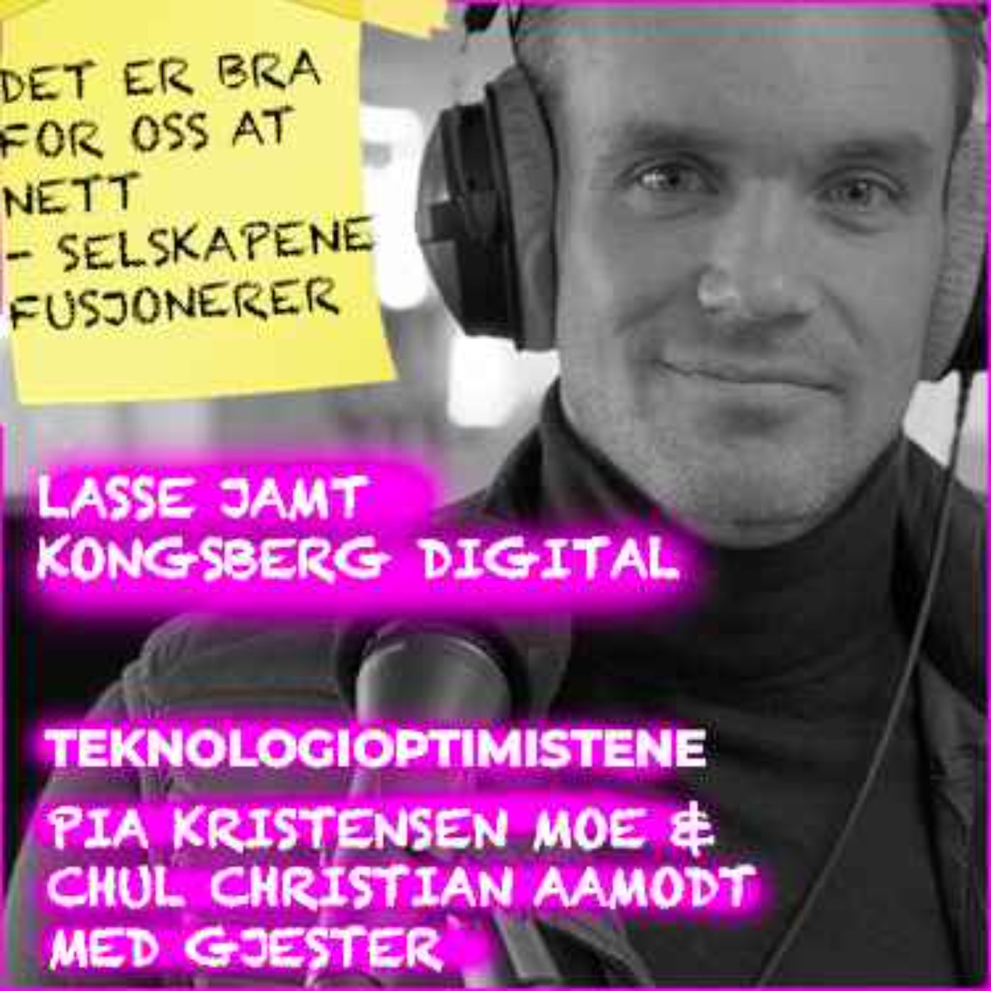cover art for TEKNOLOGIOPTIMISTENE - Lasse Jamt, Vice President Renewables & Utilities, Kongsberg Digital