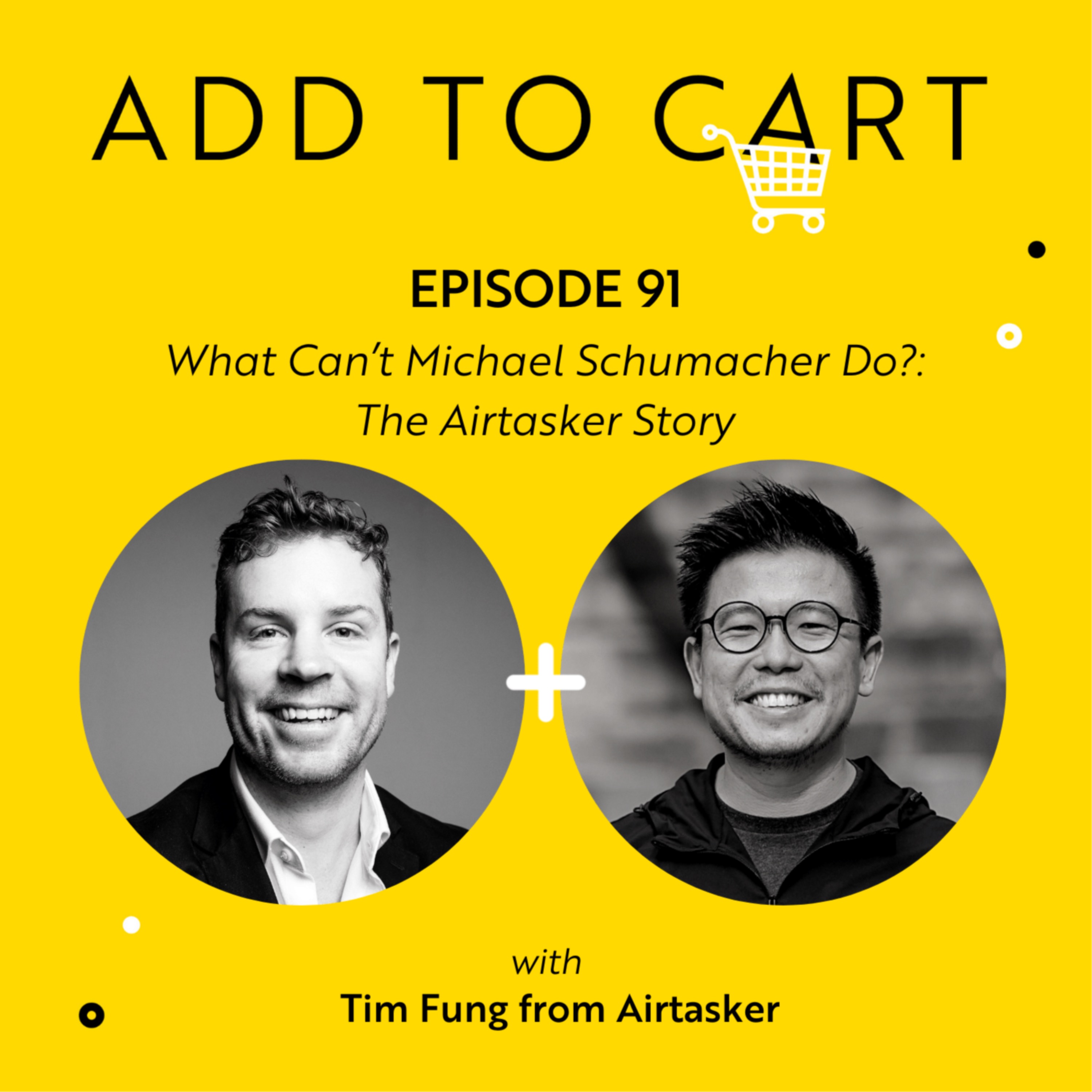 cover art for What Can't Michael Schumacher Do? | The Airtasker Story