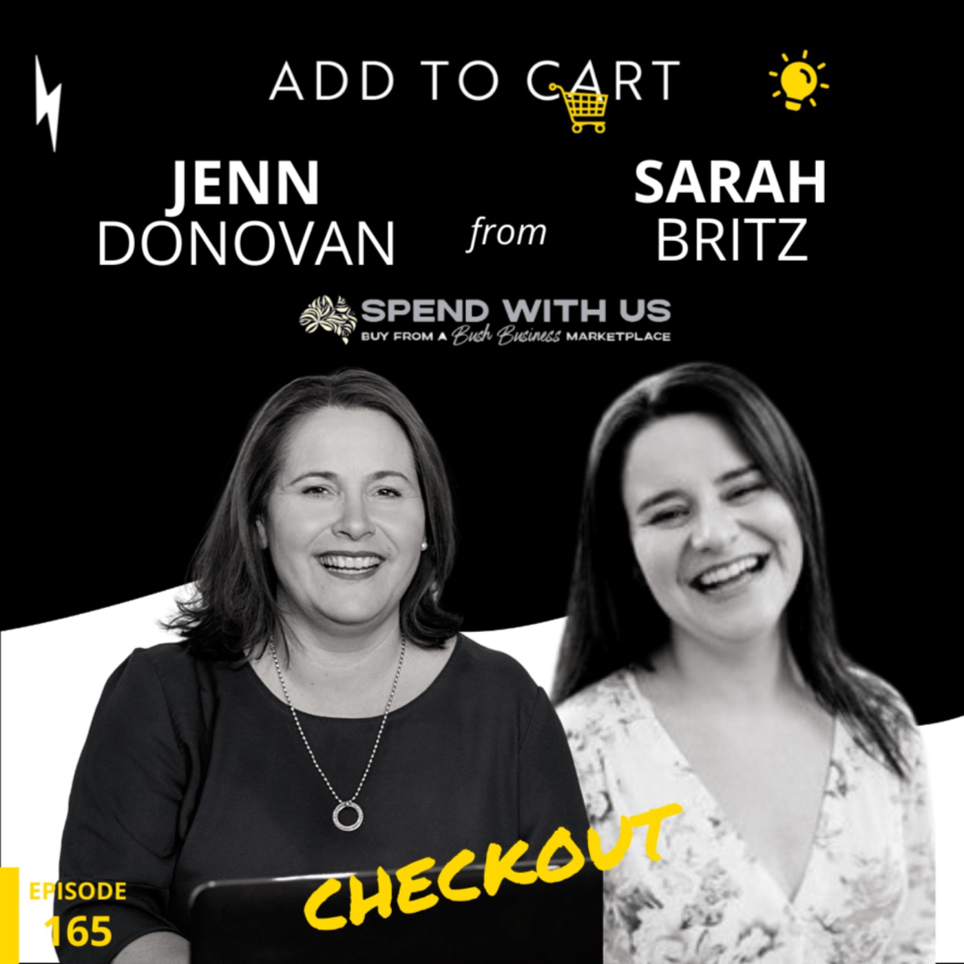 cover art for Checkout Jenn Donovan and Sarah Britz from Spend With Us | #165