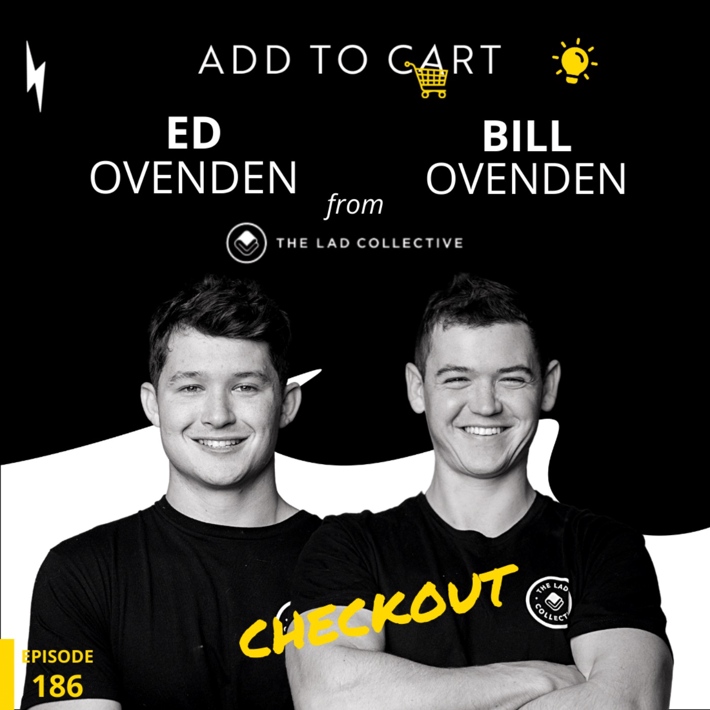 cover art for CHECKOUT Bill and Ed Ovenden from The Lad Collective | #186