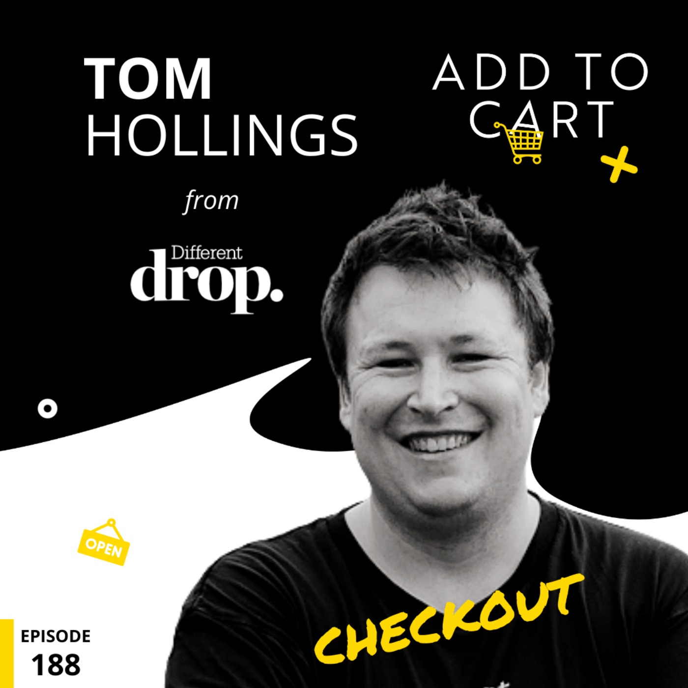 cover art for CHECKOUT Tom Hollings from Different Drop | #188