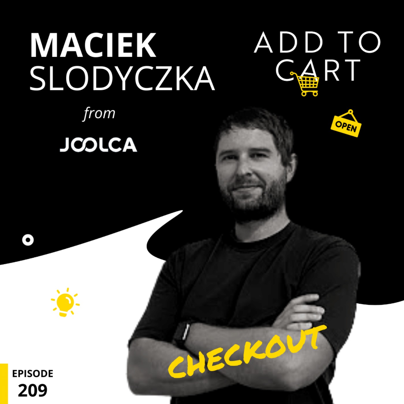 cover art for CHECKOUT Maciek Slodyczka from Joolca | #209