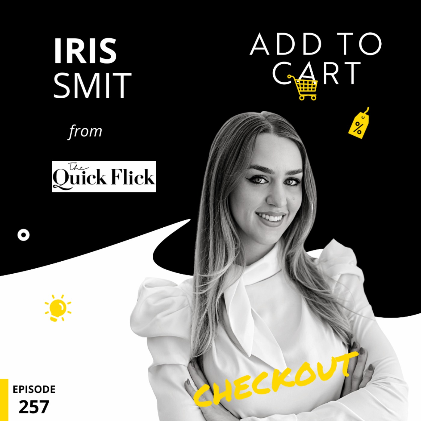 cover art for CHECKOUT Iris Smit from The Quick Flick | #257