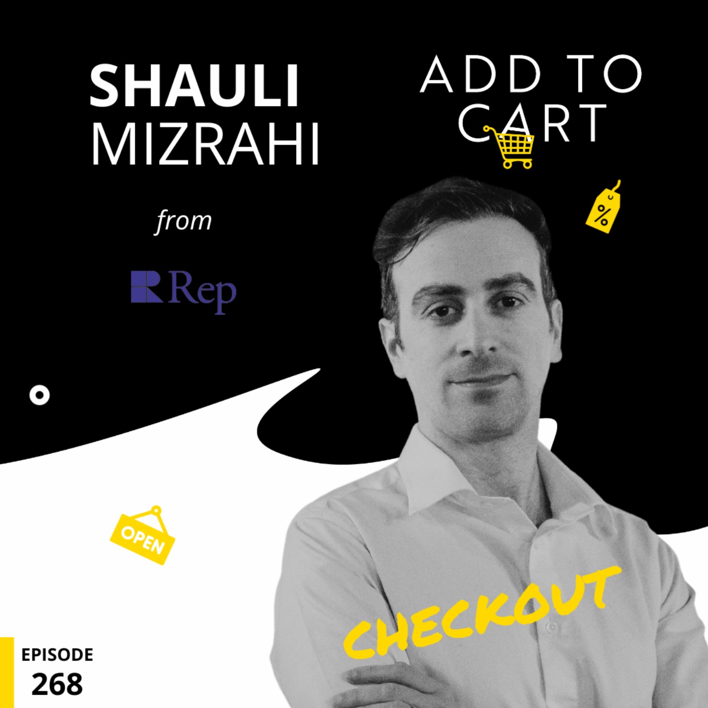 cover art for Shauli Mizrahi from Rep AI | Checkout #268 