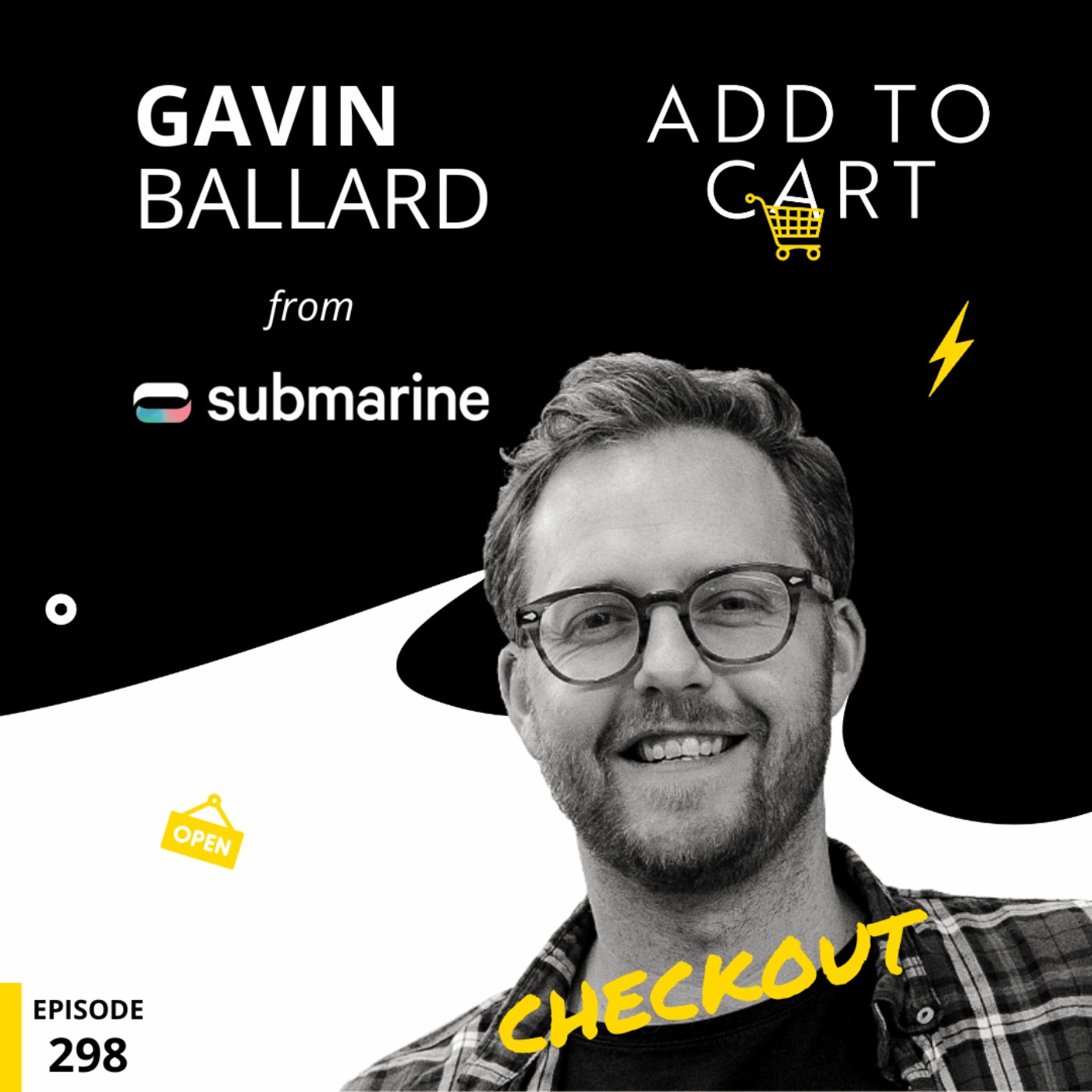cover art for Gavin Ballard from Submarine | Checkout #298
