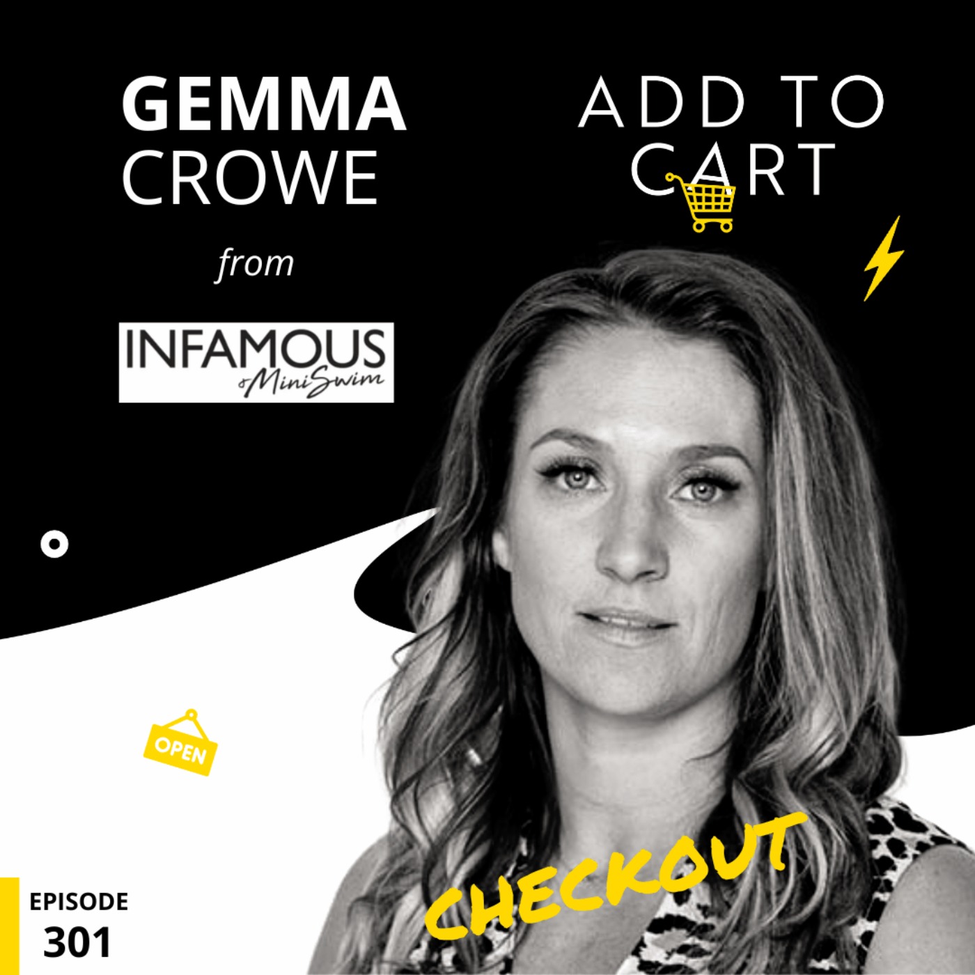 cover art for Gemma Crowe from Infamous Swim | Checkout #301