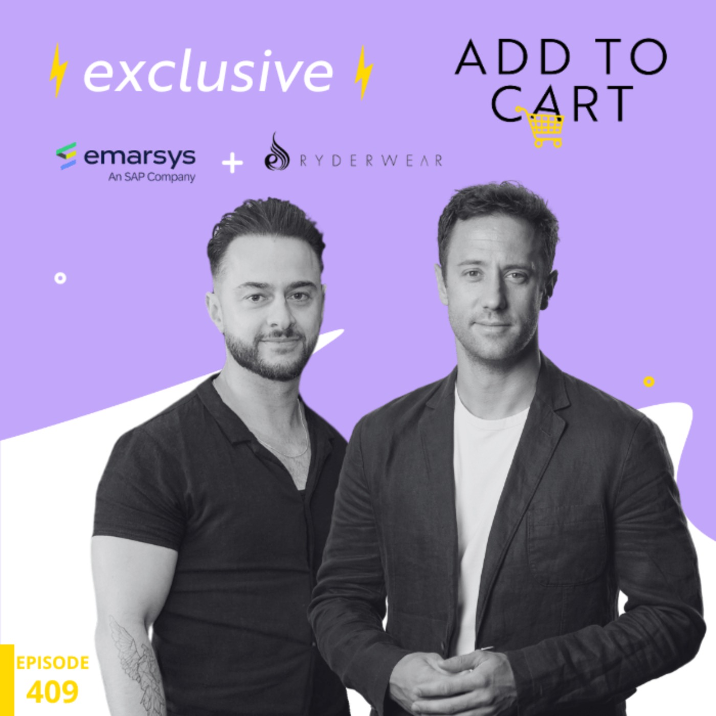 cover art for Unleashing the Power of Personalisation and AI with Justin Bausch from Ryderwear & Thomas Harris from Emarsys  | #409