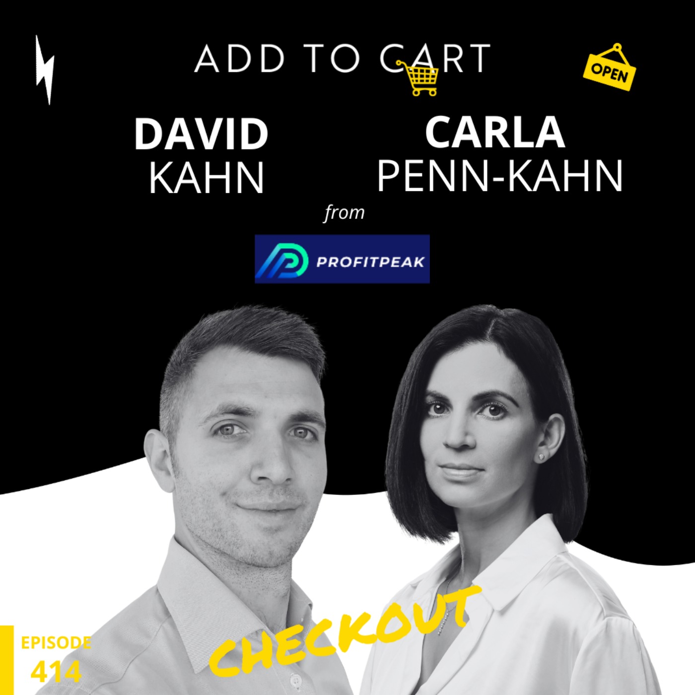 Carla Penn-Kahn and David Kahn from ProfitPeak | Checkout #414
