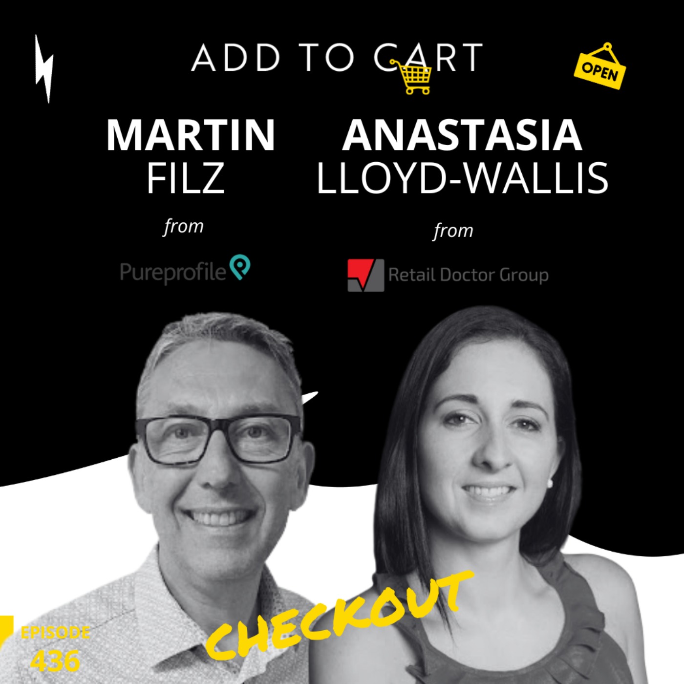 Anastasia Lloyd-Wallis from Retail Doctor Group & Martin Filz from PureProfile | Checkout #436