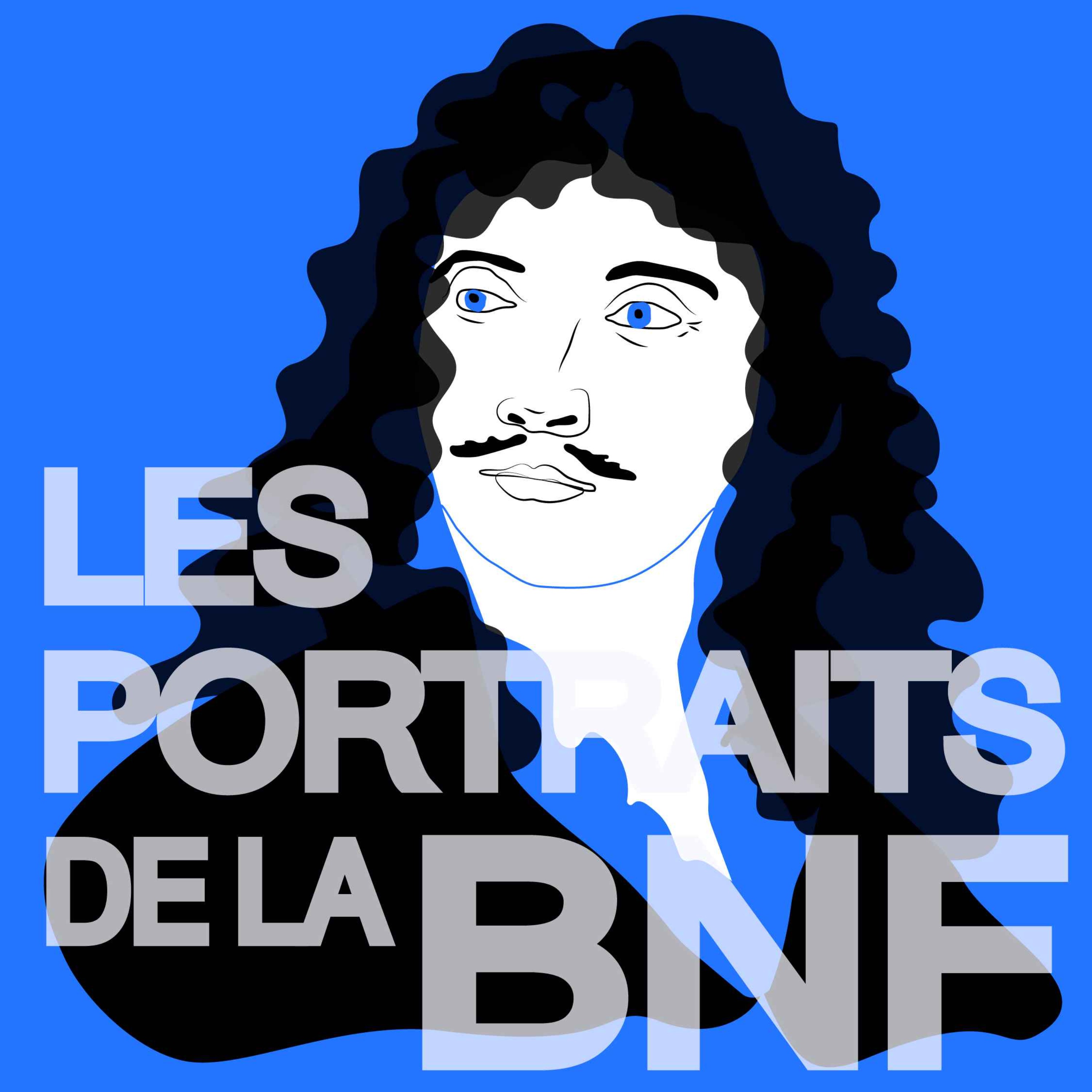 cover art for Les Portraits de la BNF – Molière, et le théâtre de la nature humaine, par Joël Huthwohl