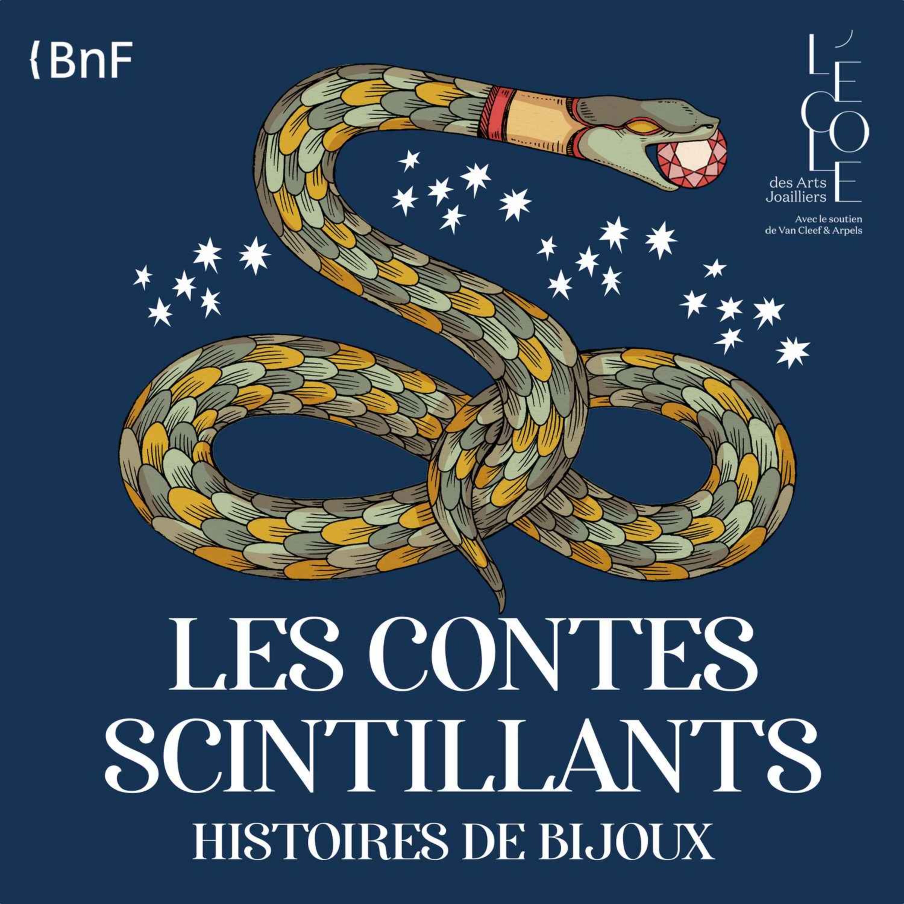 cover art for Les Contes scintillants – La Pierre précieuse et le Serpent