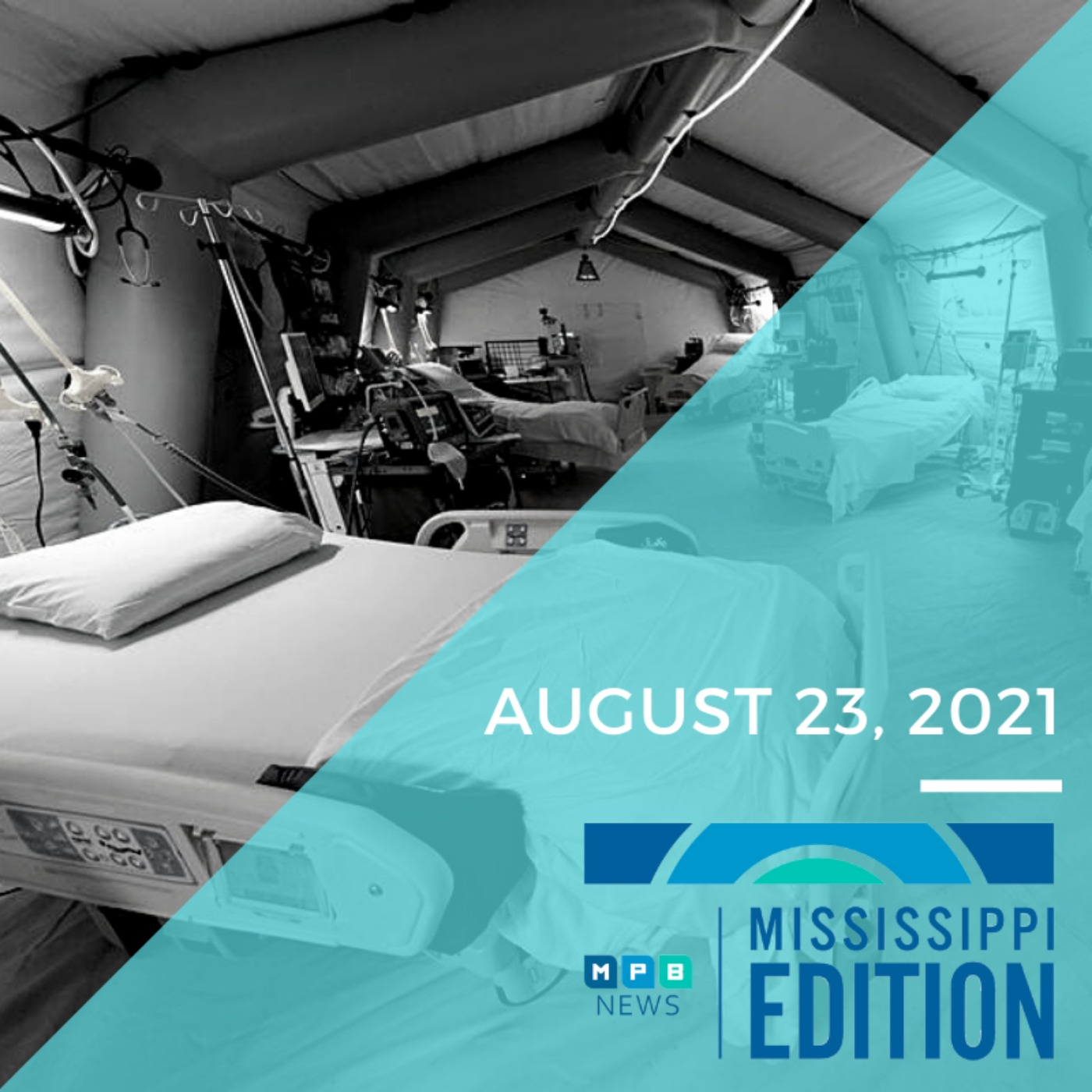 8/23/21 - Boosters & Bovine De-wormer | Field Hospital | College Campus | Poet Laureate episode artwork
