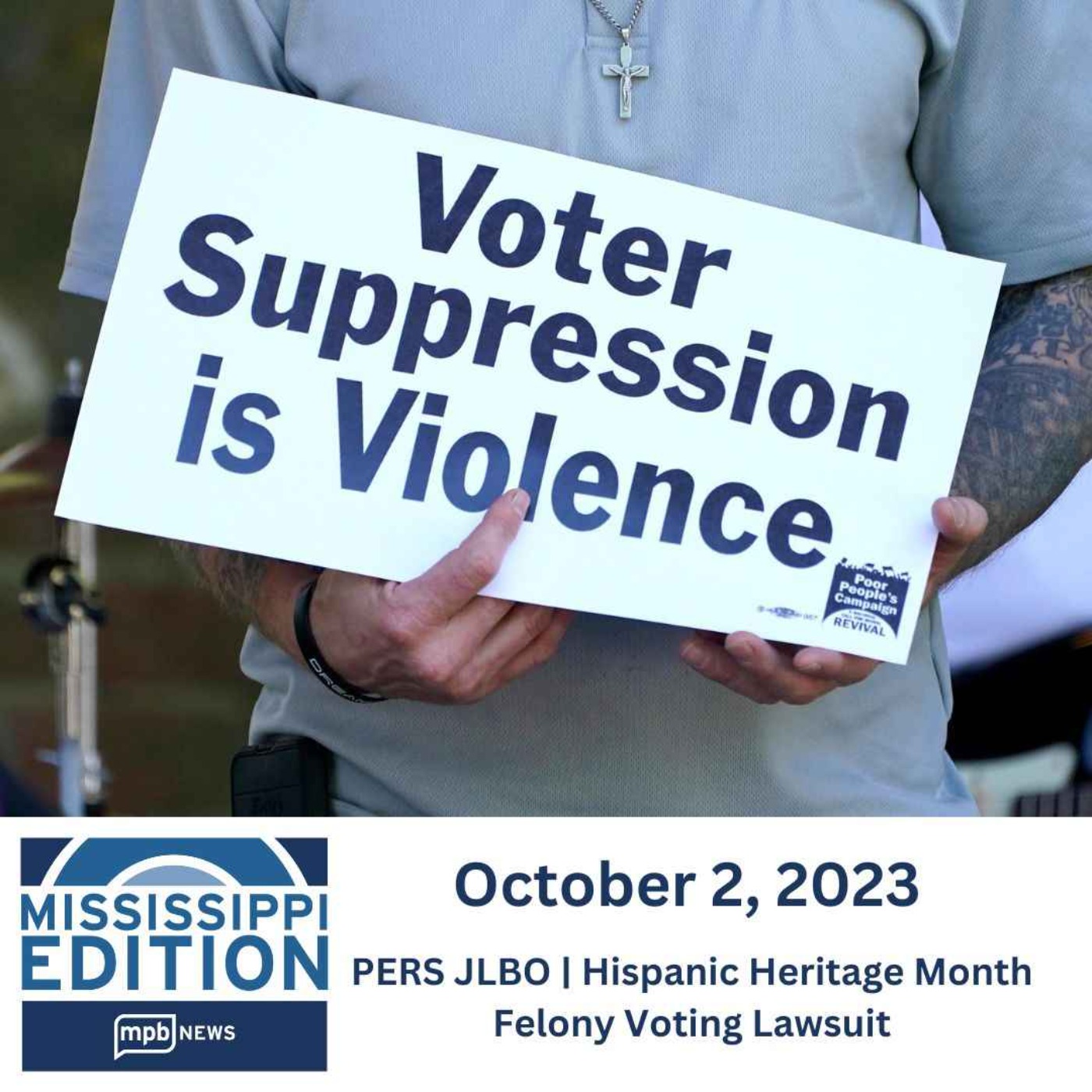 10/02/2023: PERS JLBO | Hispanic Heritage Month | Felony Voting Lawsuit