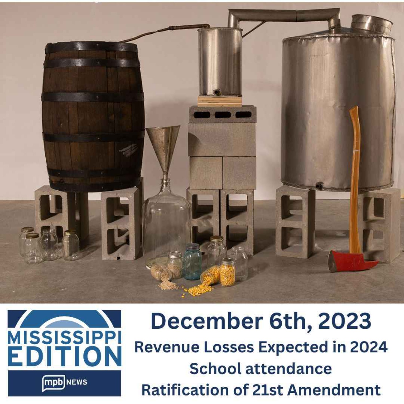12/06/2023: Revenue Losses Expected in 2024 | School attendance | Ratification of 21st Amendment