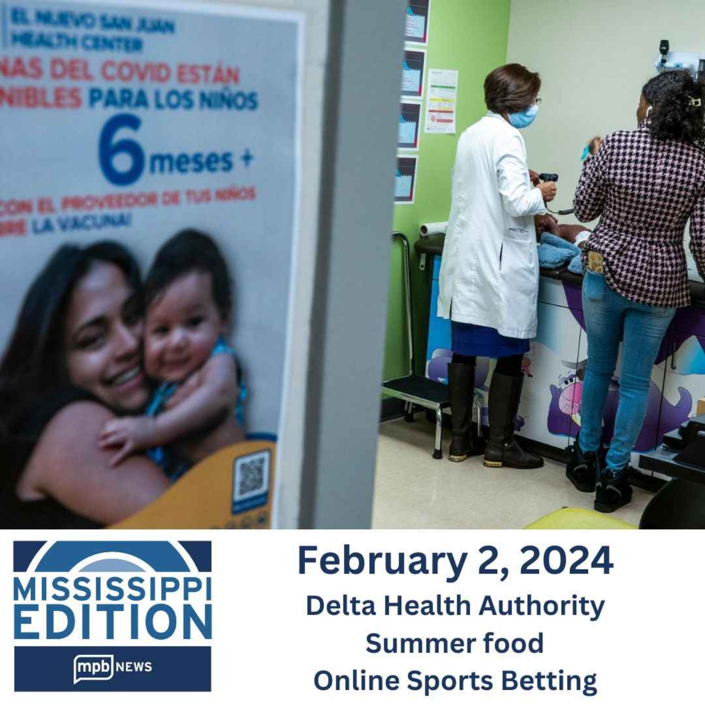 cover art for 02/02/2024: Delta Health Authority | Summer Meals | Online Sports Betting