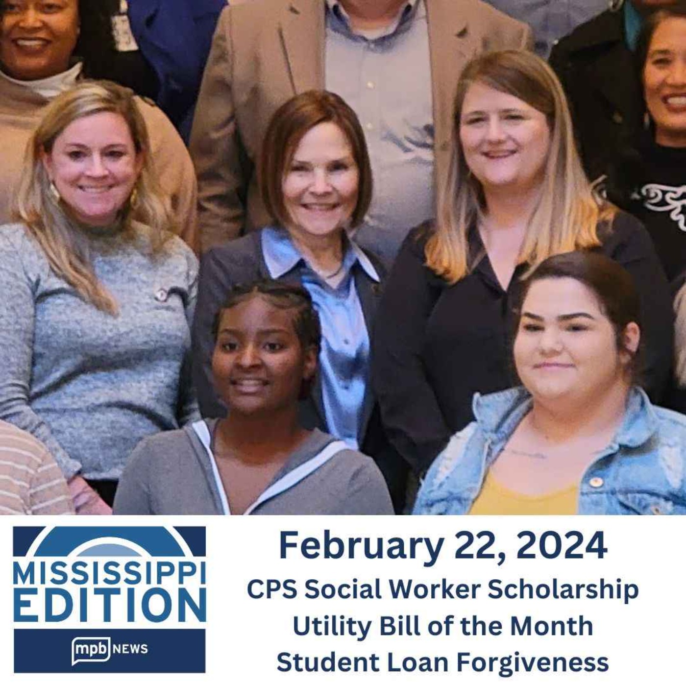 cover art for 02/22/2024: CPS Social Worker Scholarship | Utility Bill of the Month | Student Loan Forgiveness