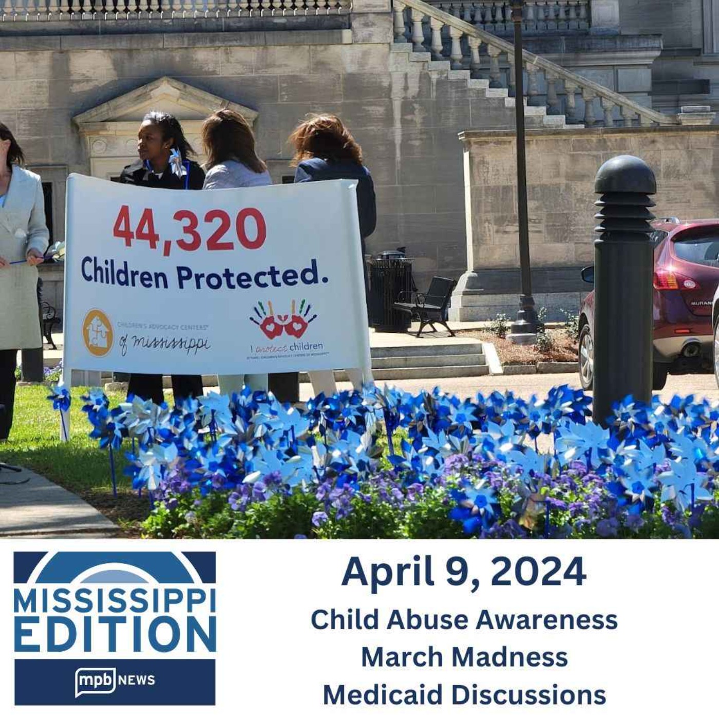 cover art for 04/09/2024: Child Abuse Awareness | March Madness | Medicaid Discussions