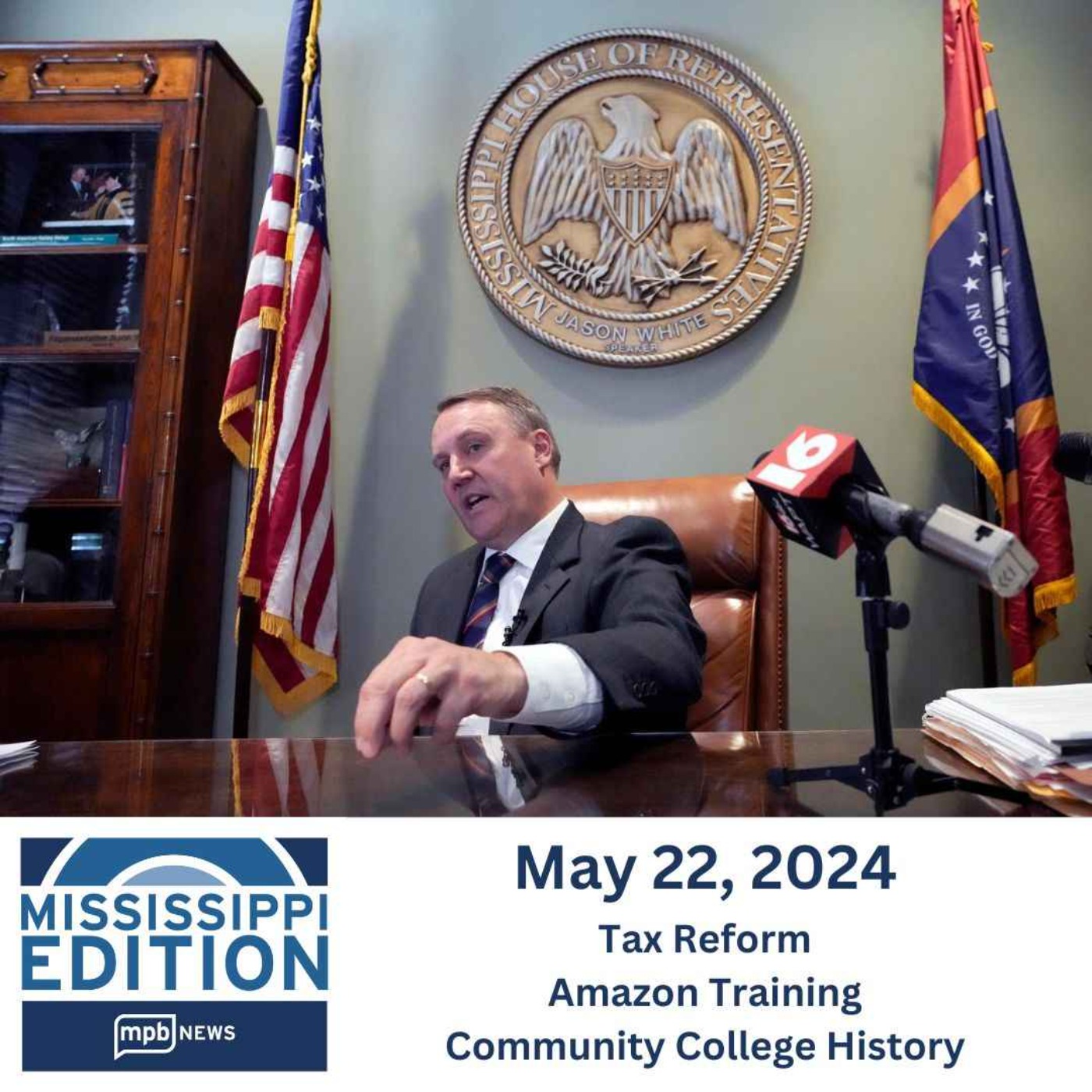 cover art for 05/22/2024: Tax Reform | Amazon Training | Community College History