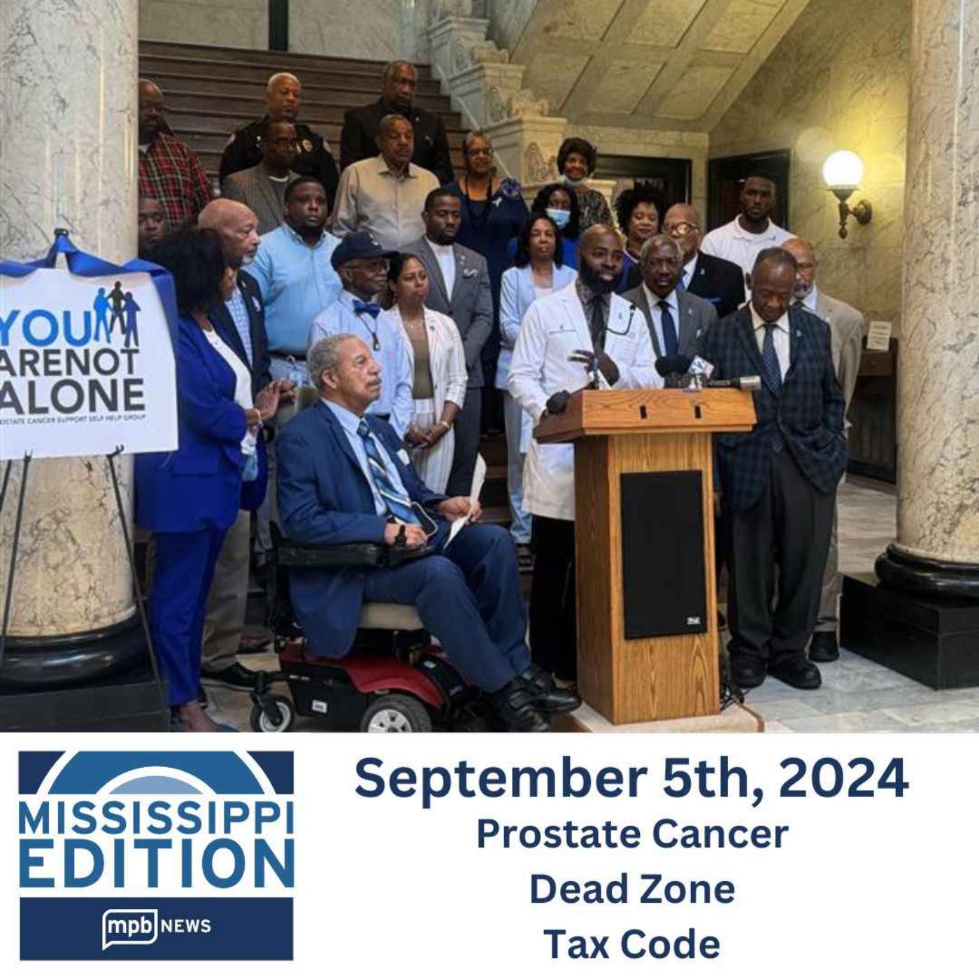 09/05/2024: Prostate Cancer | Dead Zone | Tax Code