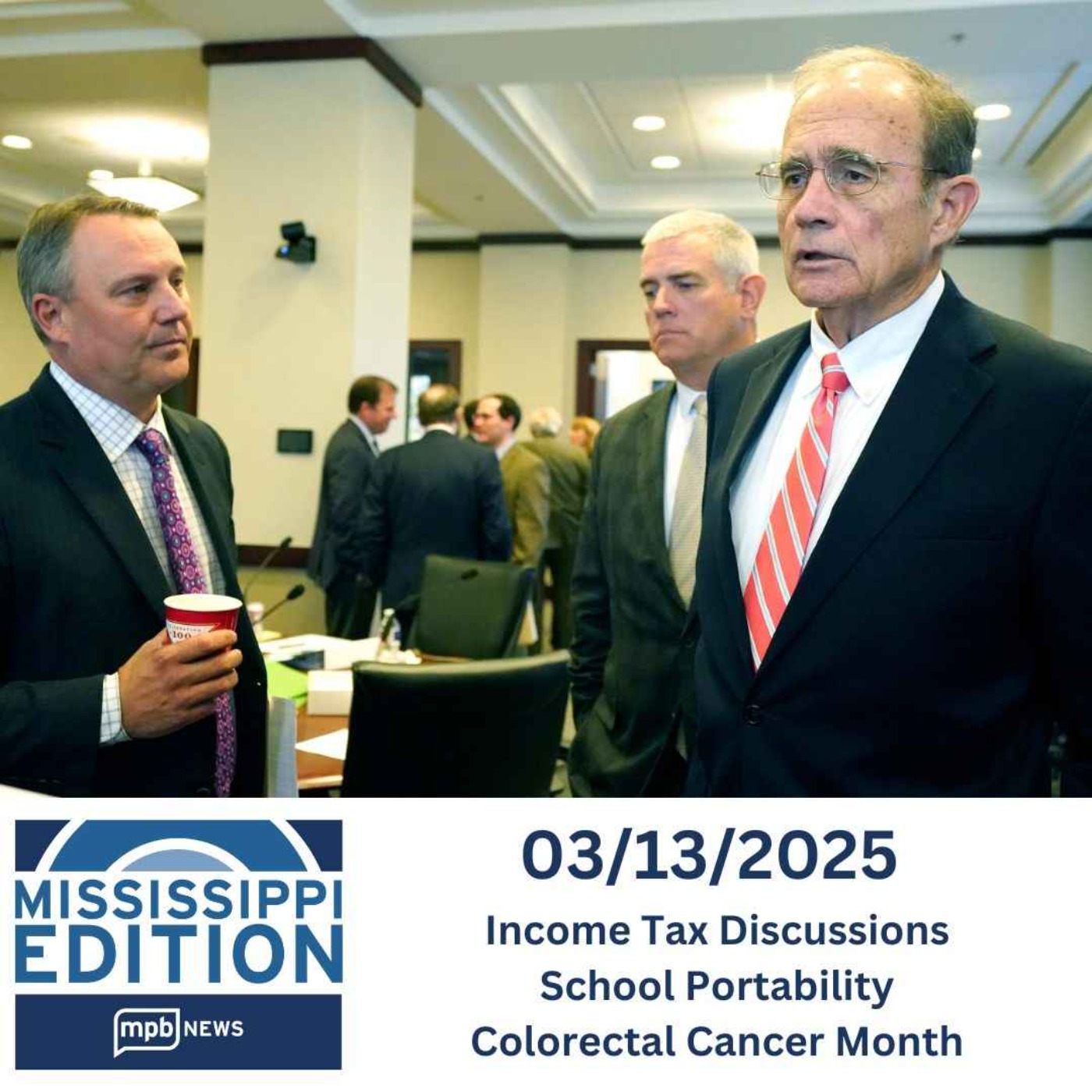 03/13/2025: Income Tax Discussions | School Portability | Colorectal Cancer Month