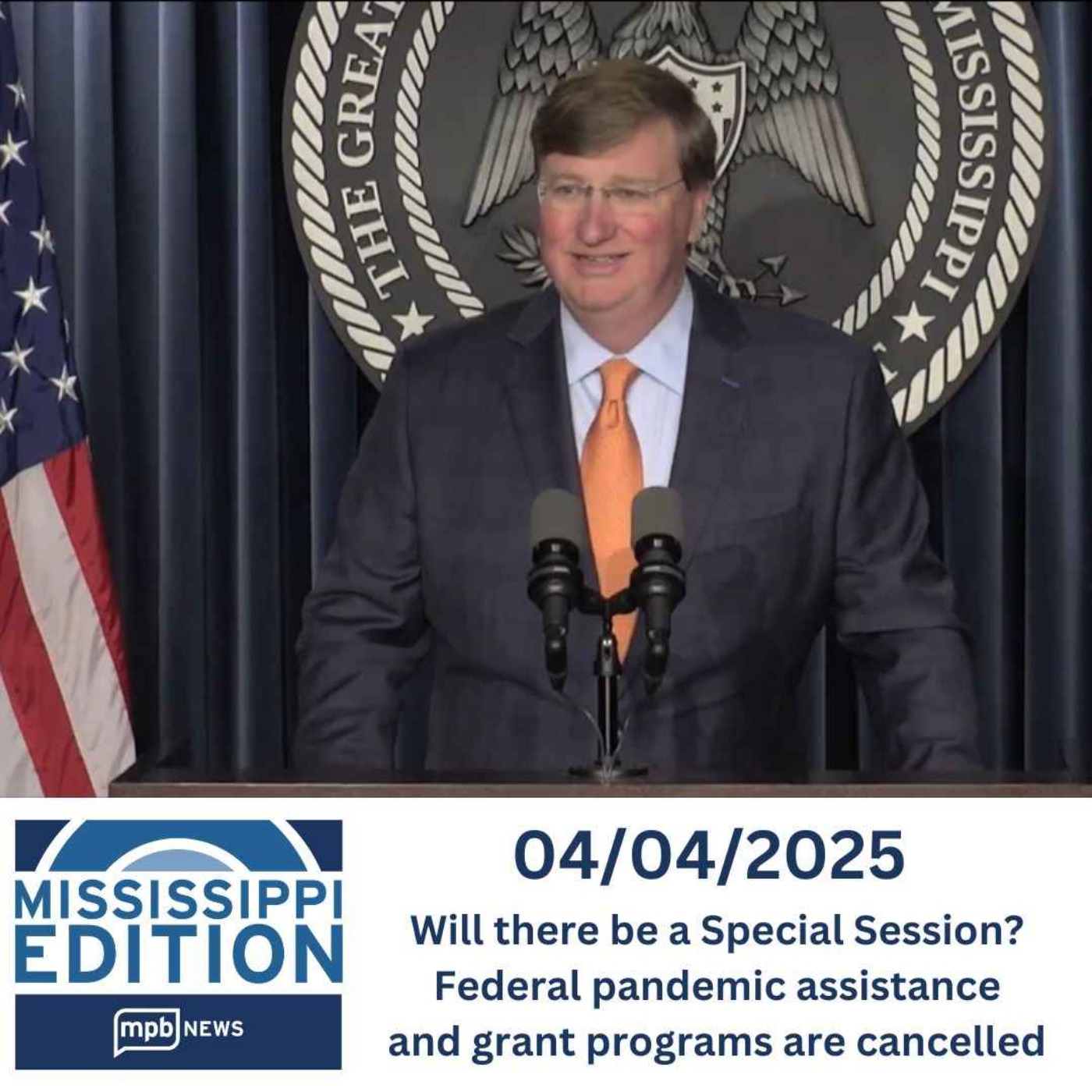04/04/2025: Will there be a Special Session? | Federal pandemic assistance and grant programs are cancelled