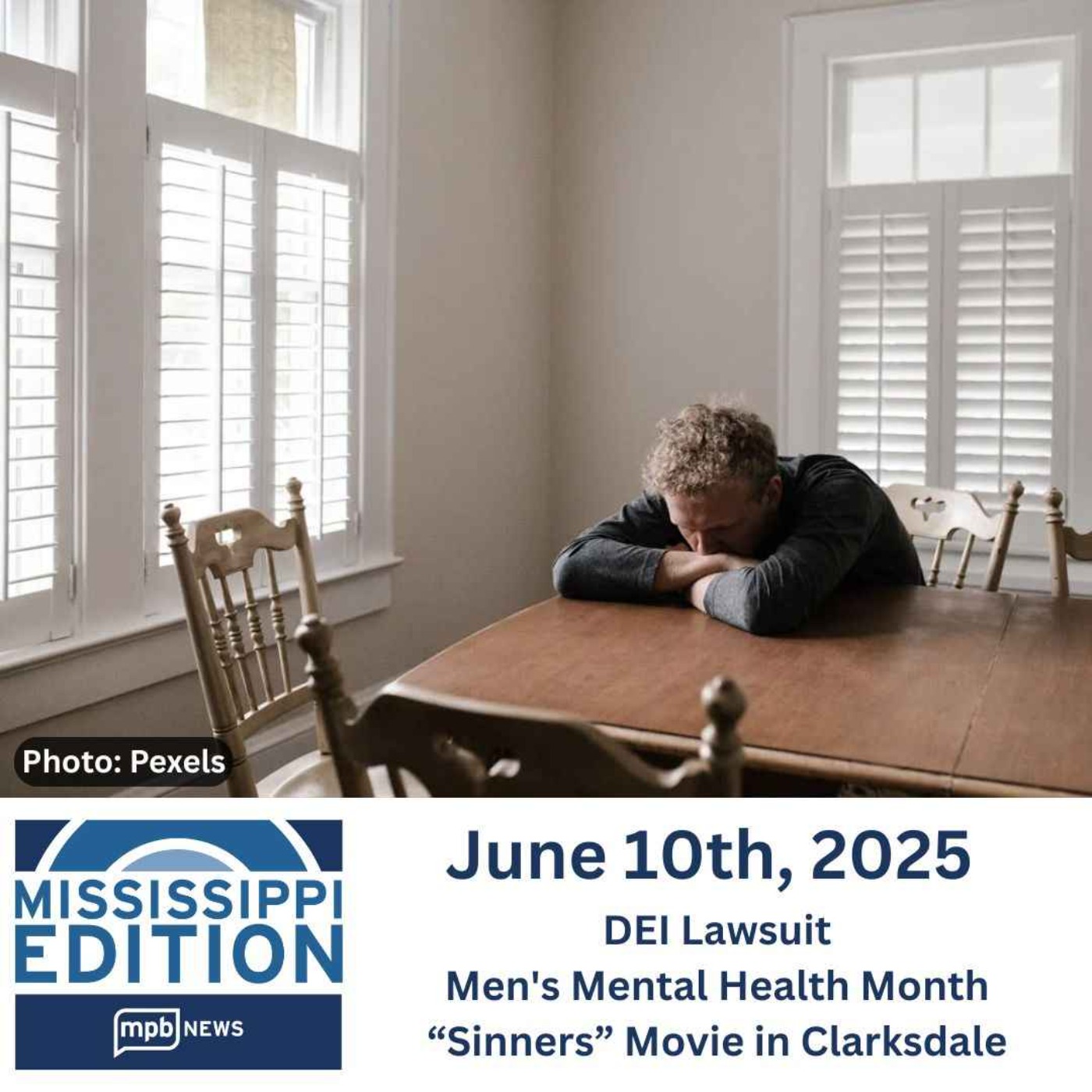 06/10/2025: DEI Lawsuit | Men's Mental Health Month | Sinners Movie in Clarksdale