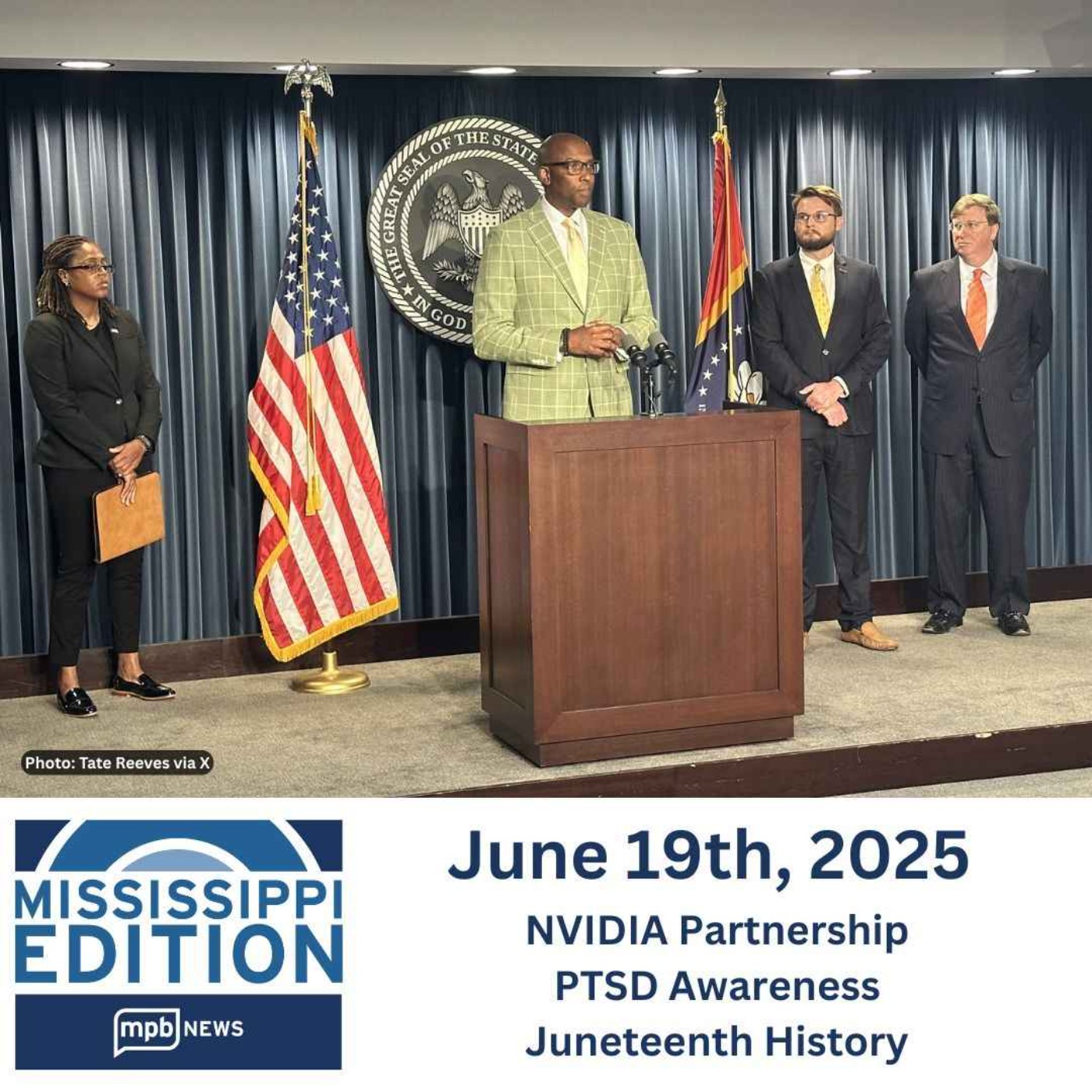 06/19/2025: NVIDIA Partnership | PTSD Awareness | Juneteenth History