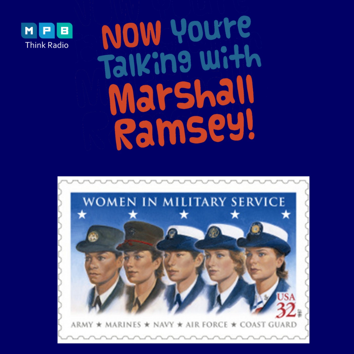 cover art for Now You're Talking w/ Marshall Ramsey | Military Women's Summit 2021