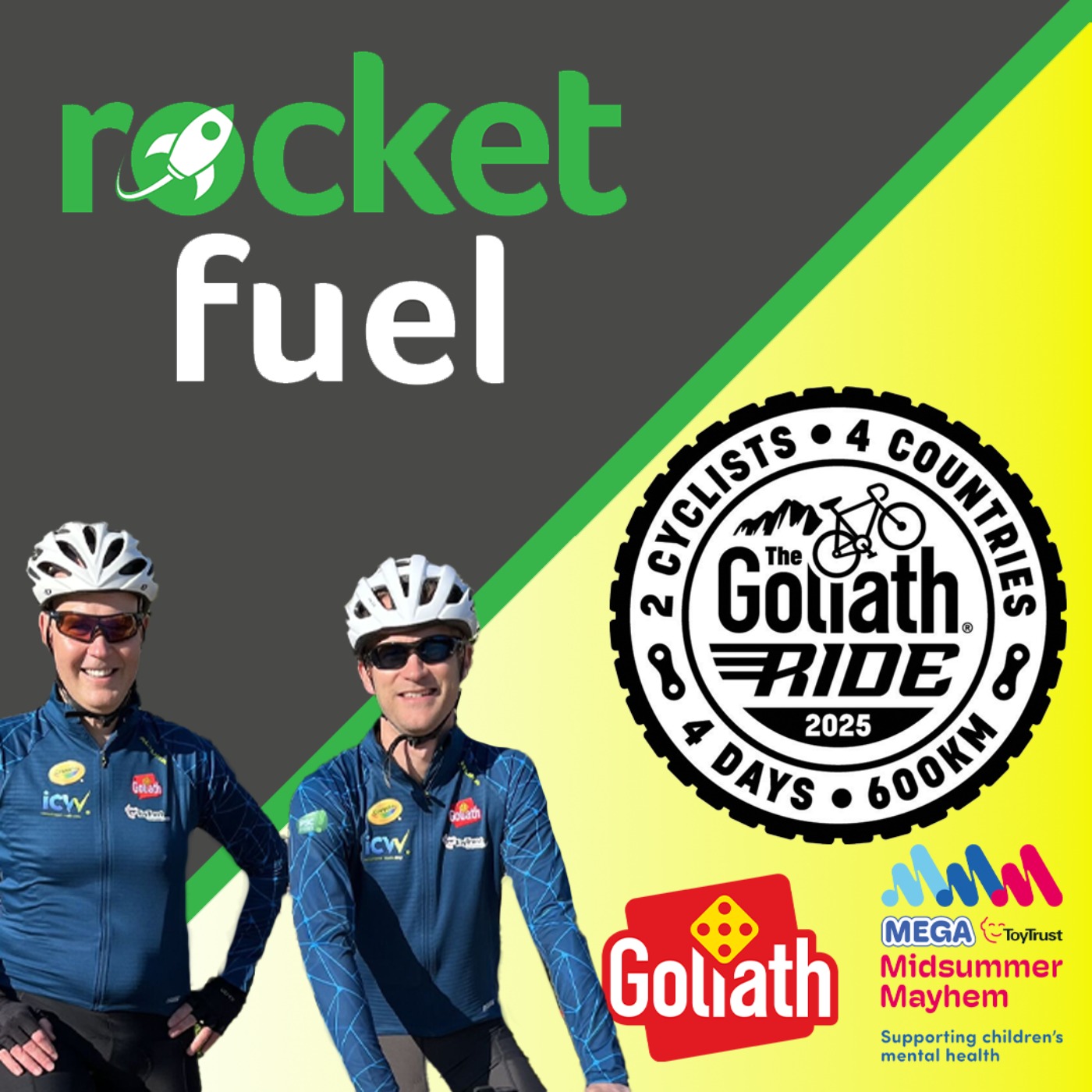 The Goliath Ride 2025 - Richard & Rory from Goliath Toys