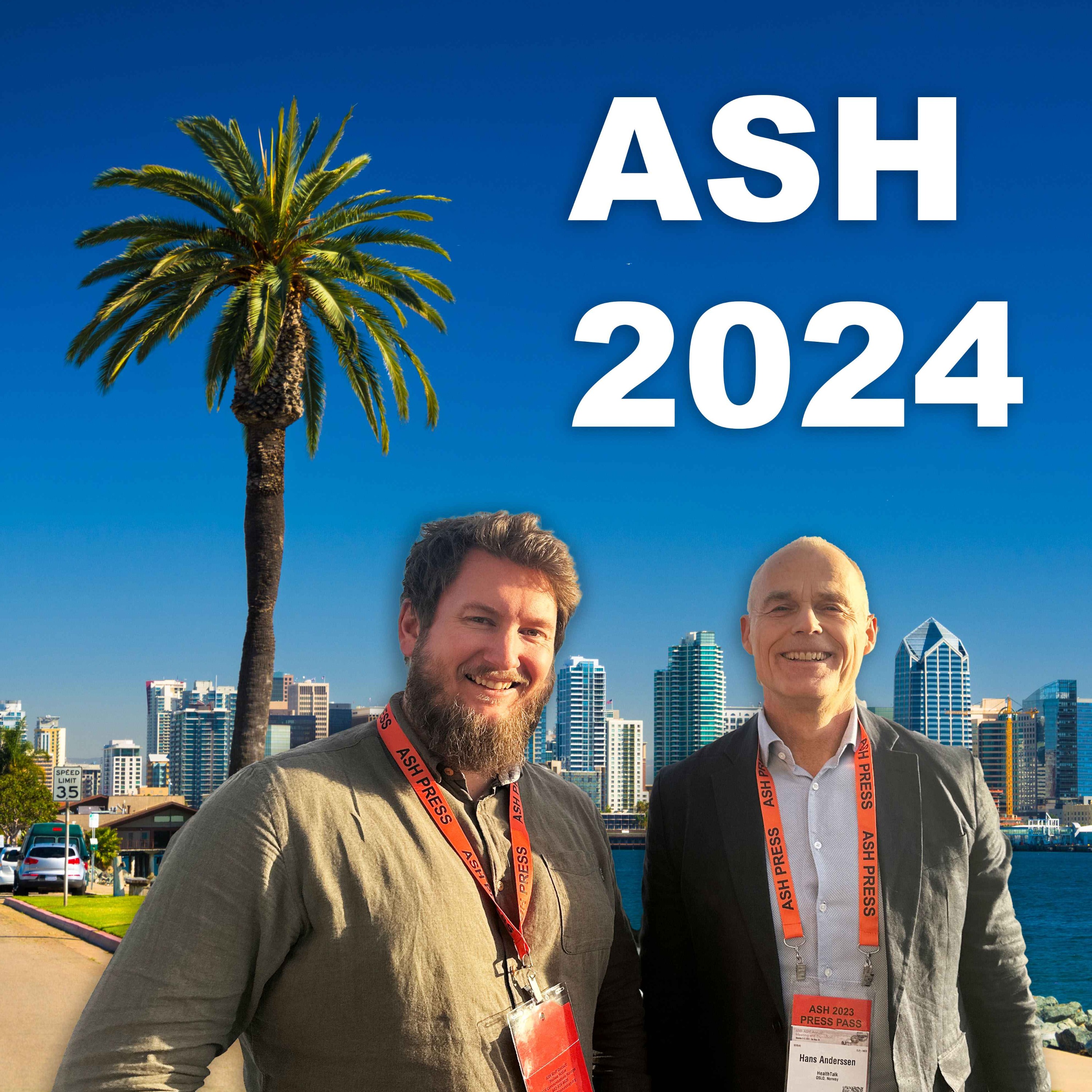 Vi er på vei til San Diego og ASH-kongressen + mange saker i Beslutningsforum på mandag episode artwork